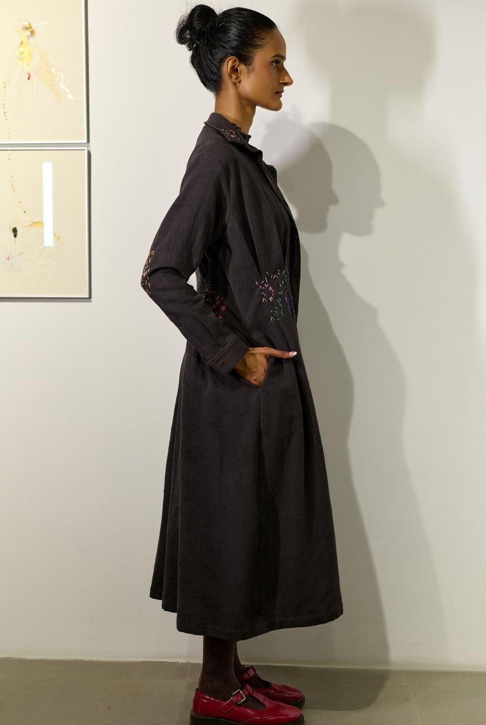 Cecile Embroidered Dress - CiceroniDressesDoodlage