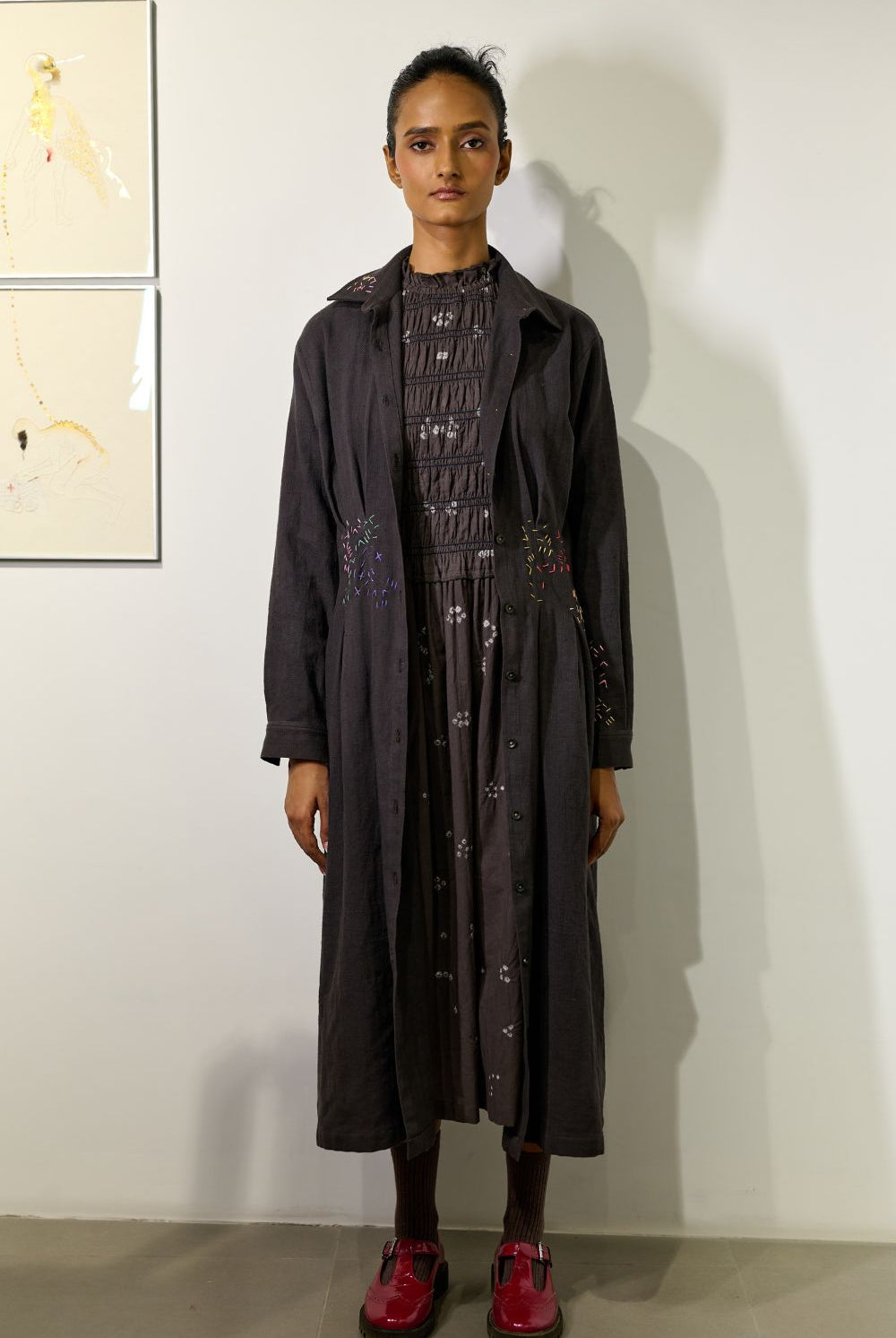 Cecile Embroidered Dress - CiceroniDressesDoodlage