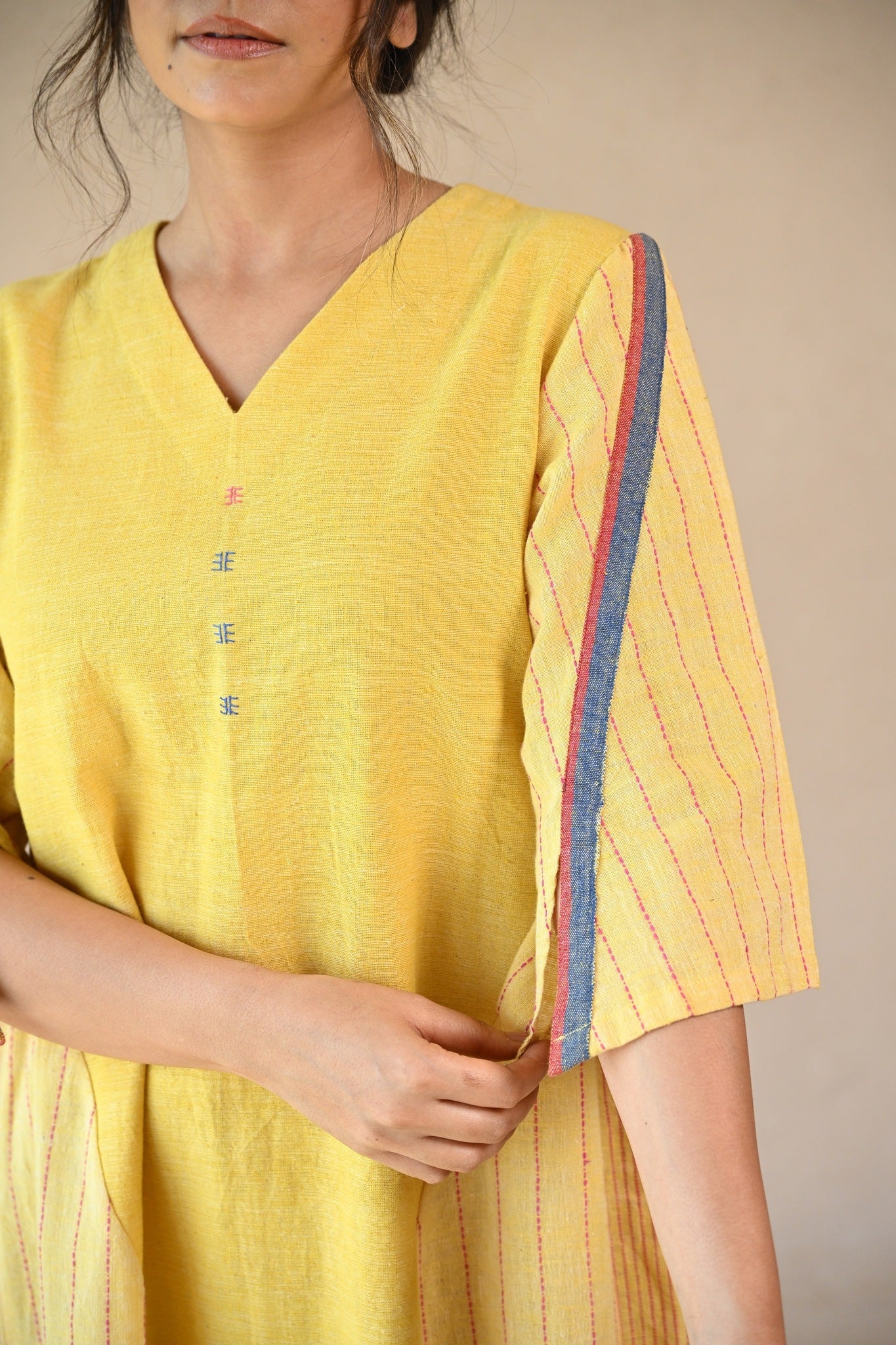 Cedar Dress - Sunny Yellow - CiceroniDressesRang by Rajvi