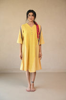 Cedar Dress - Sunny Yellow - CiceroniDressesRang by Rajvi