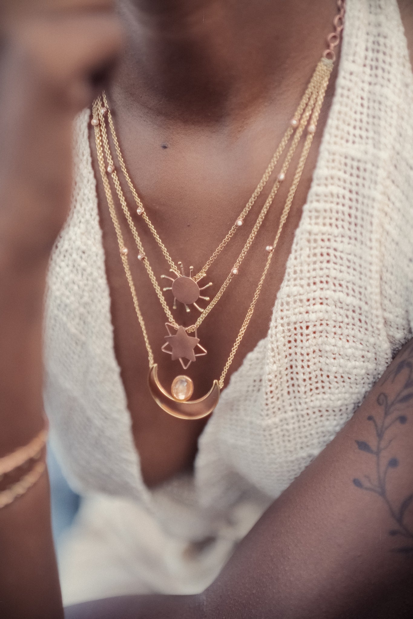 Celestial Necklace - CiceroniNeckpiecePiku