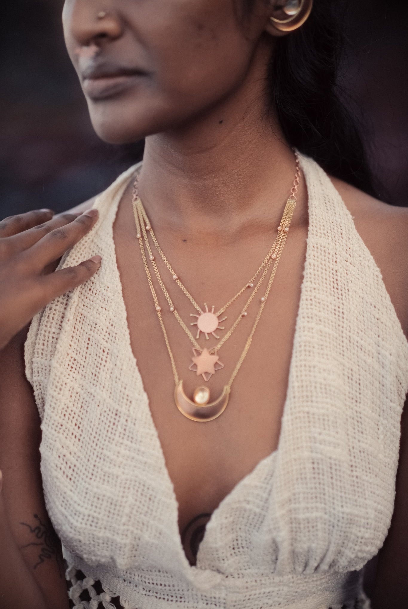 Celestial Necklace - CiceroniNeckpiecePiku