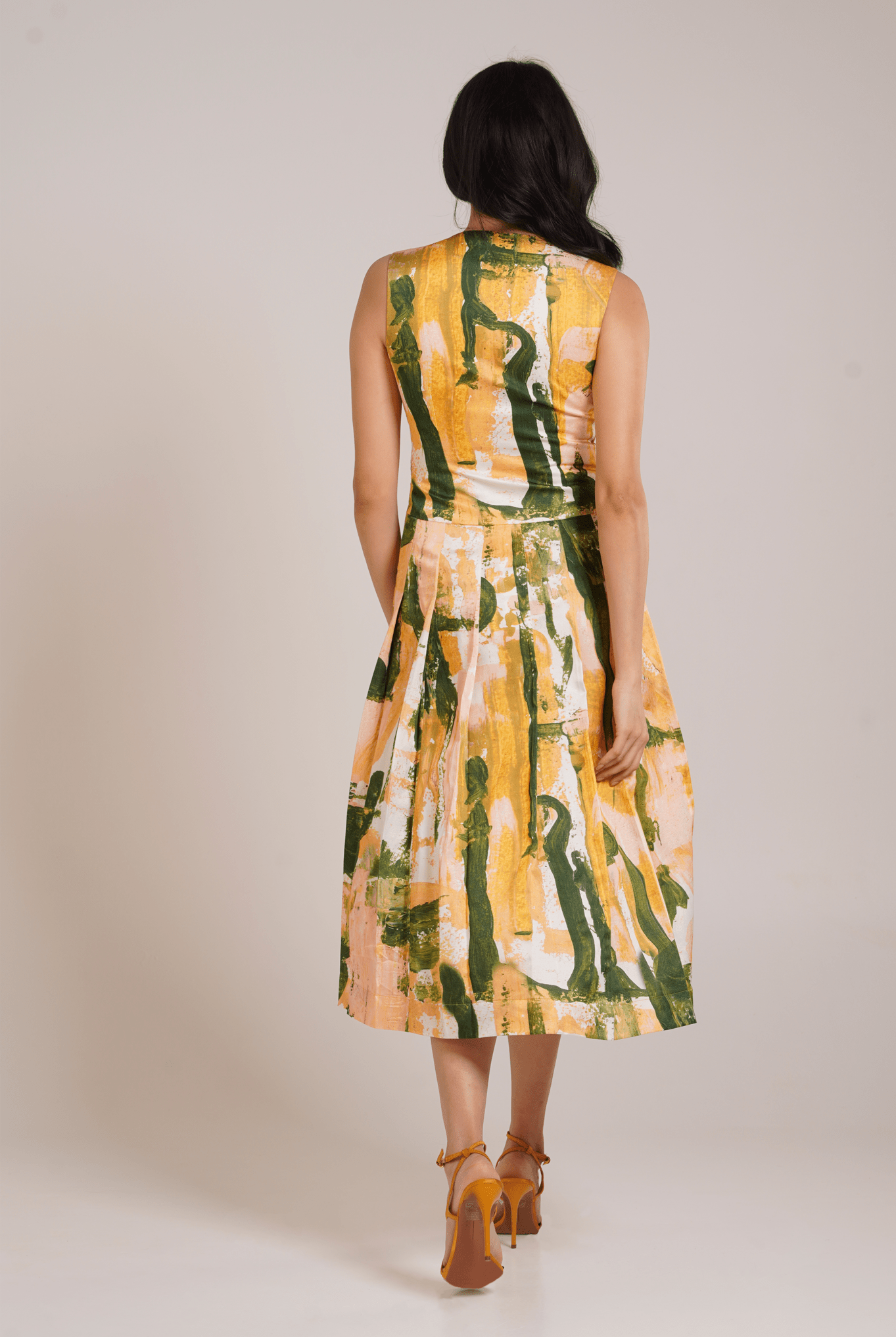 Ceri Pleated Dress - CiceroniDressesAdvait