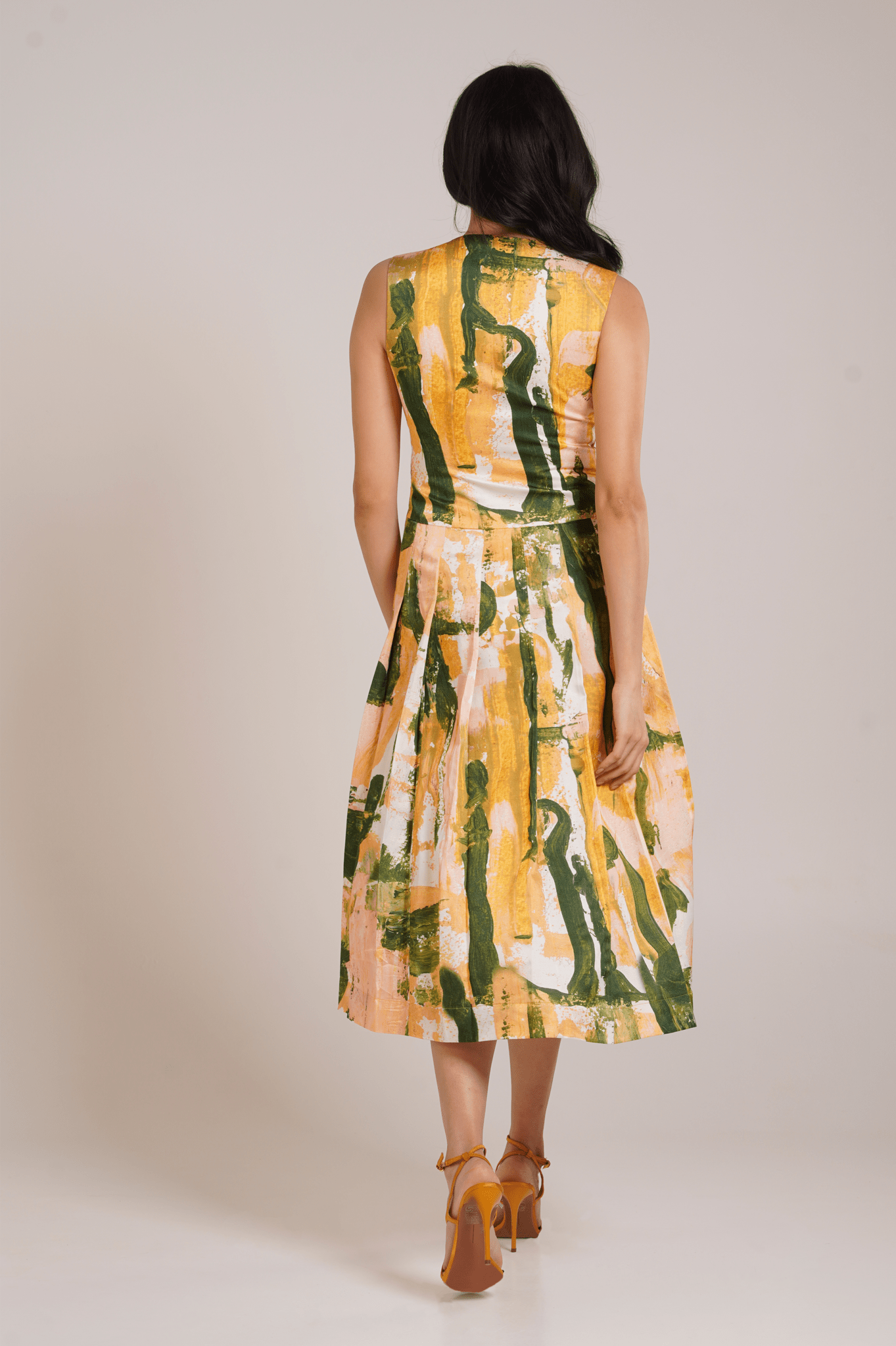 Ceri Pleated Dress - CiceroniDressesAdvait