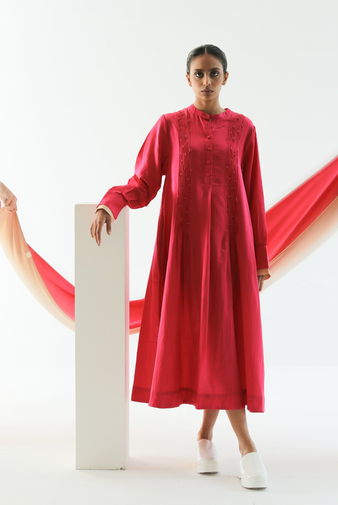 Cerise Pink Dress - CiceroniDressesTil