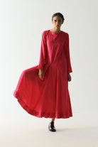 Cerise Pink Wrap Dress - CiceroniDressesTil