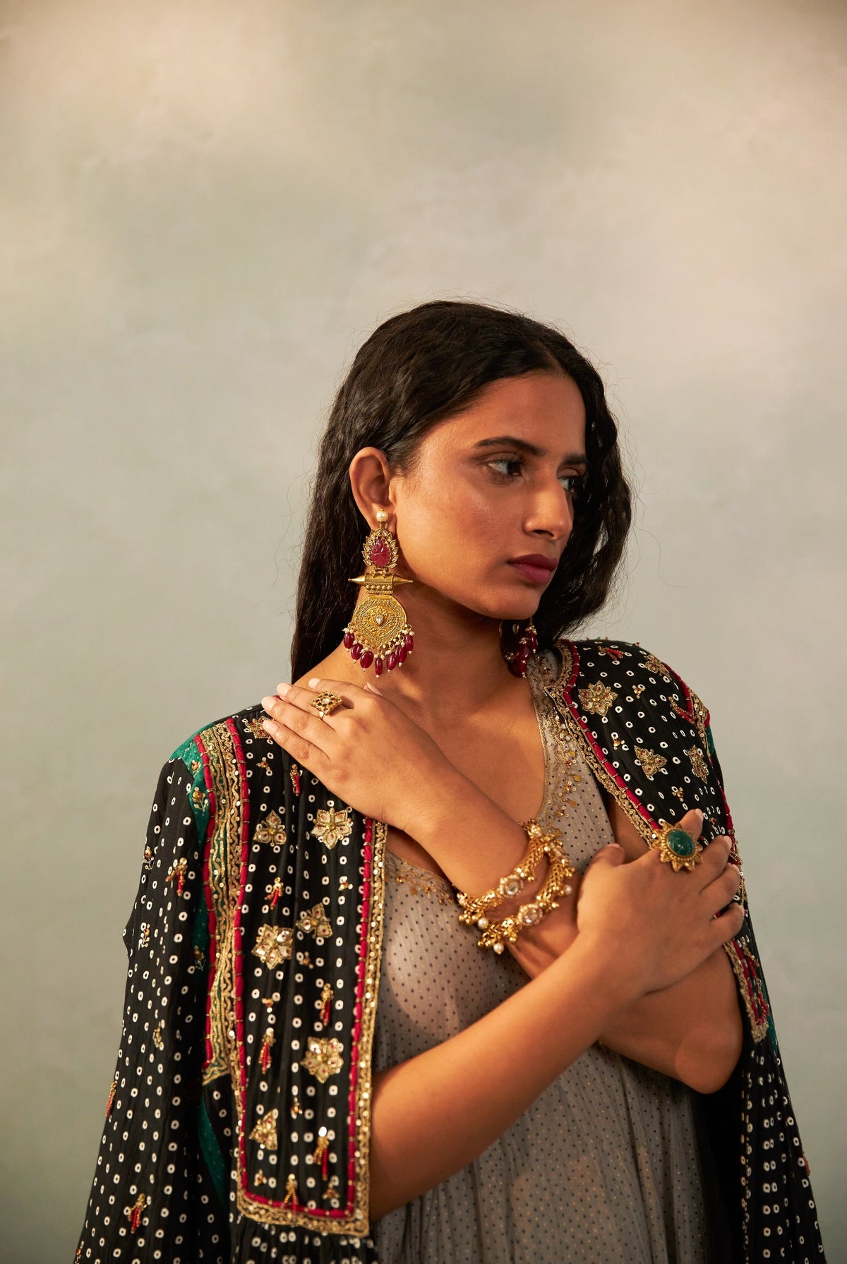 Chaand Raat Embroidered Jacket - CiceroniJacketPants and Pajamas