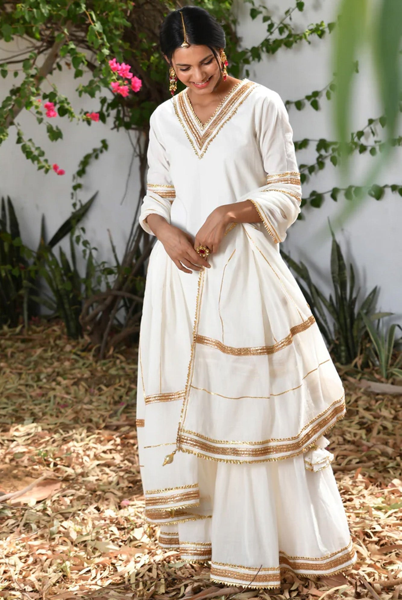 Chanda Sharara Set - CiceroniKurta Set, Festive WearOmaana