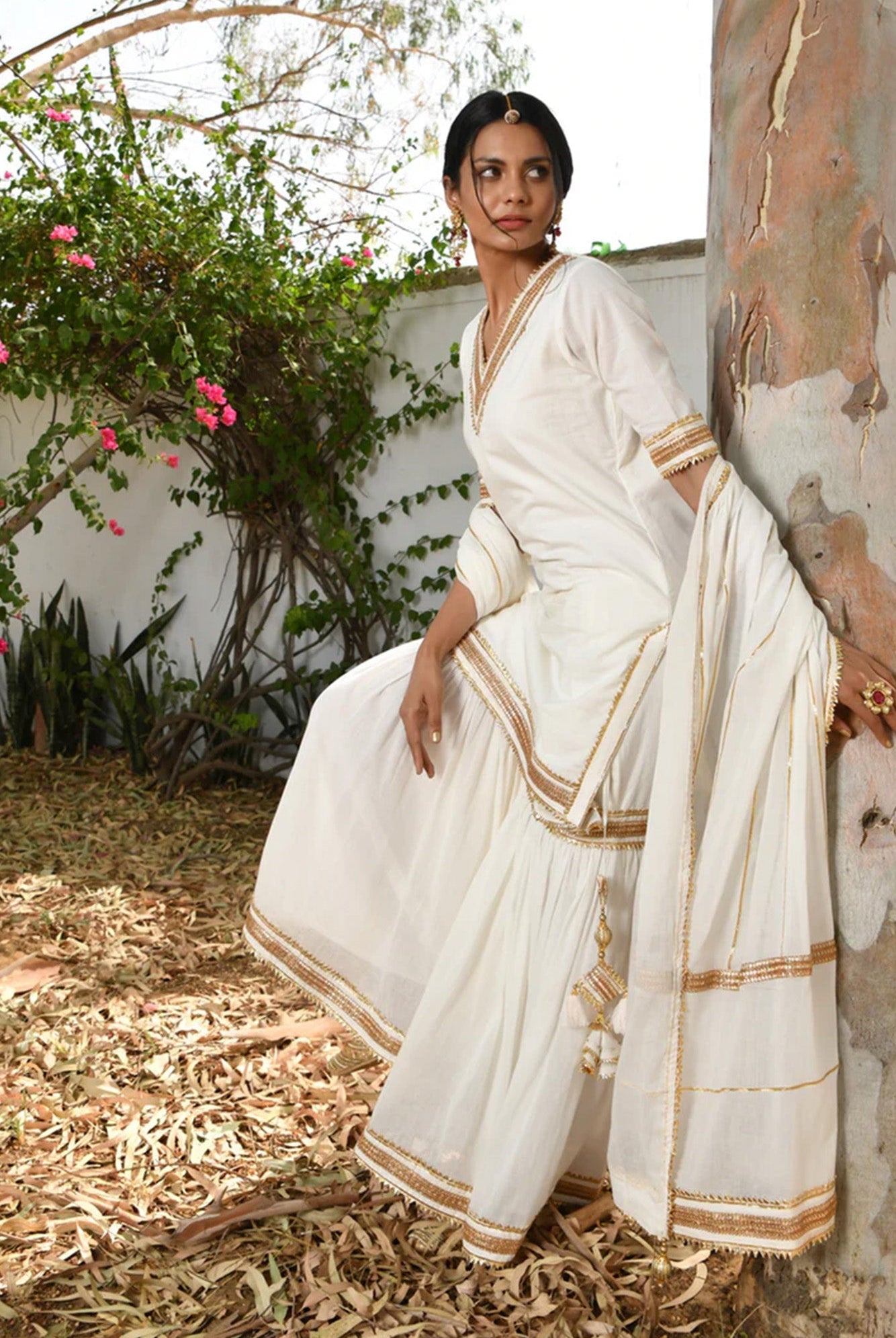 Chanda Sharara Set - CiceroniKurta Set, Festive WearOmaana