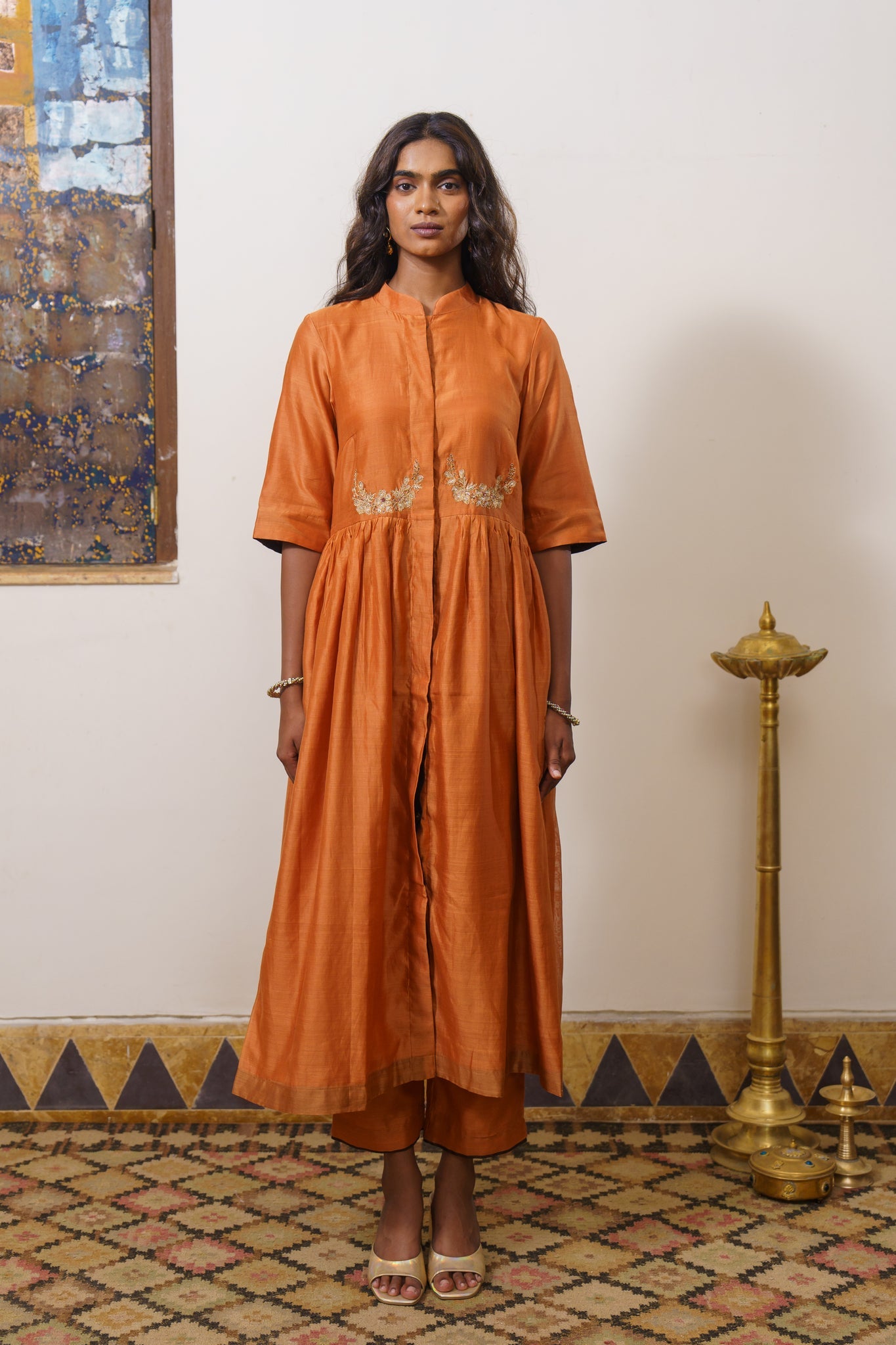 Chandrika Anarkali Aru Set - CiceroniKurta Set, Festive WearRaga & Co.