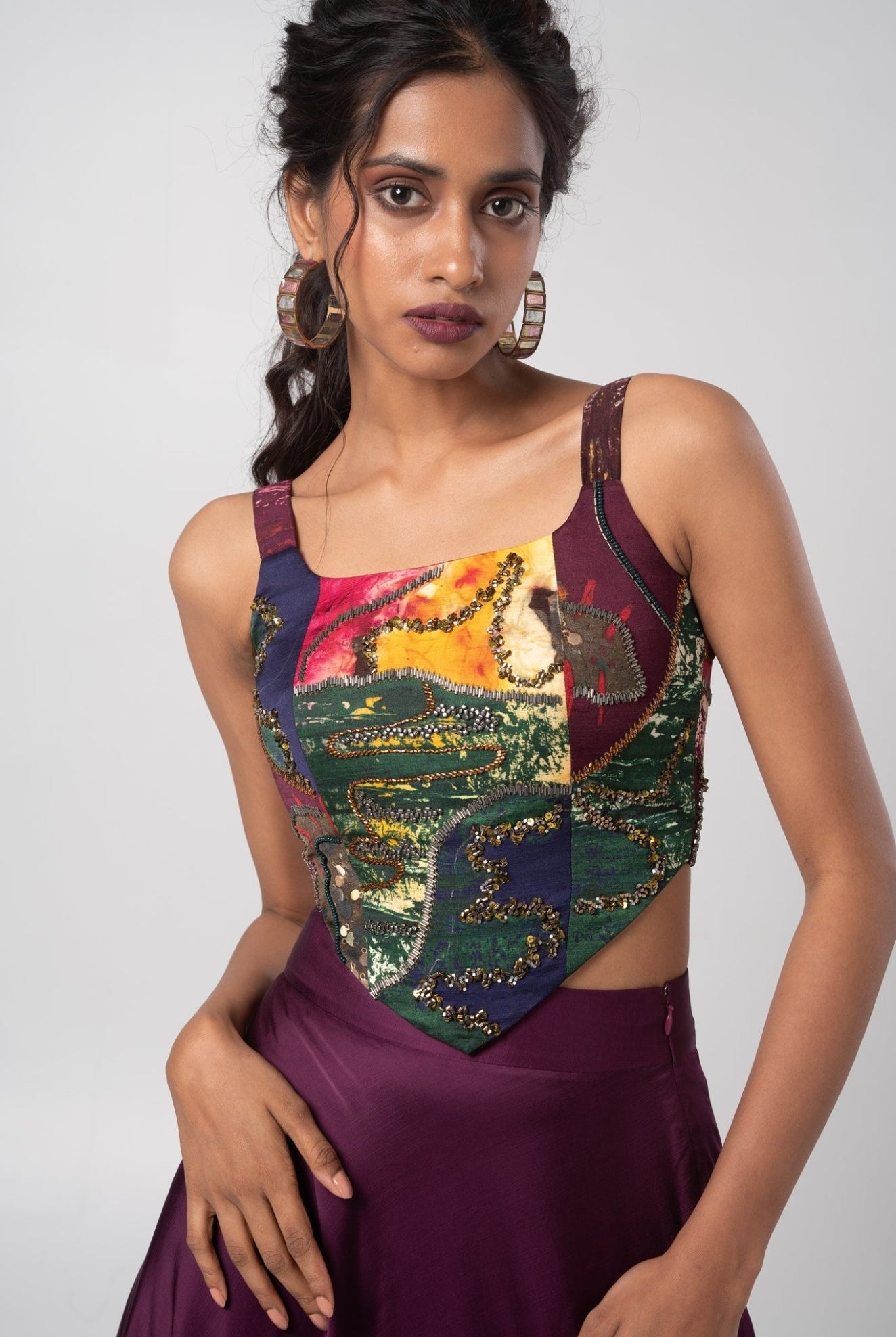 Char Corset Set - CiceroniSkirt SetAdvait