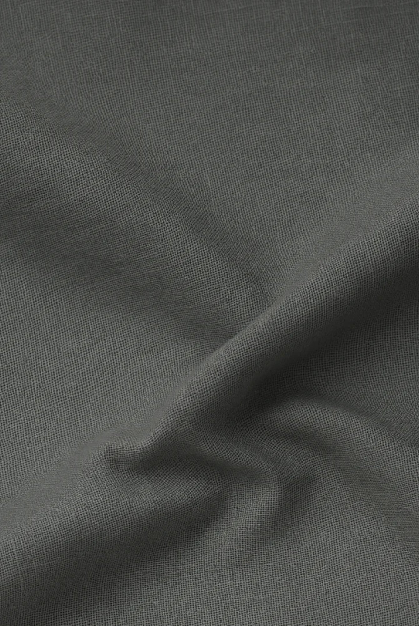 Charcoal Gray 100% Pure Linen Shirt - CiceroniMen Shirtsbhrāta