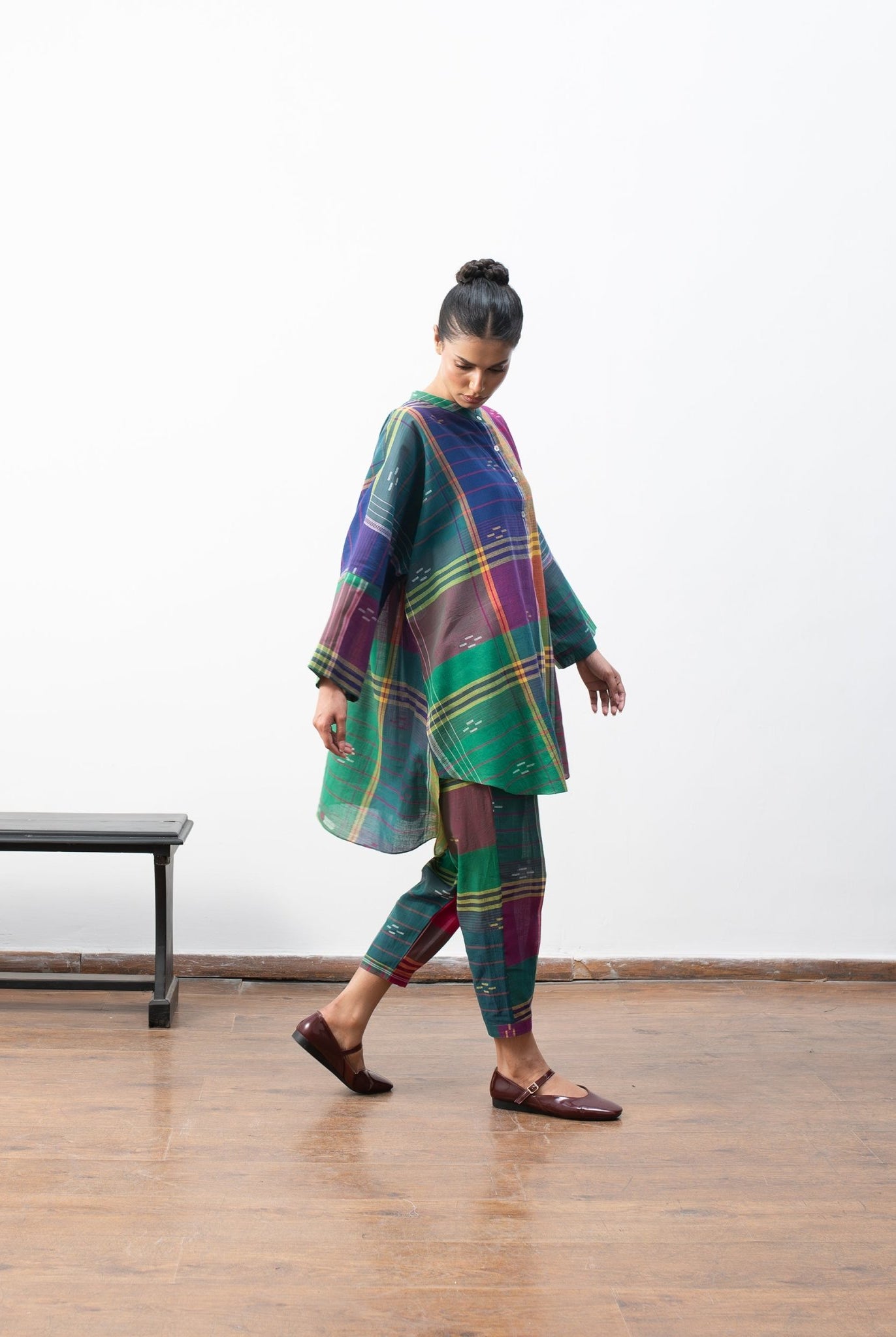Charlotte Co - ord - Madras Checks - CiceroniKurta Set, Everyday WearHiranya