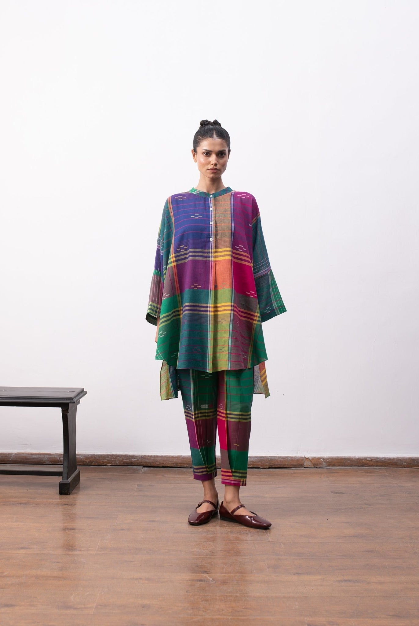 Charlotte Co - ord - Madras Checks - CiceroniKurta Set, Everyday WearHiranya