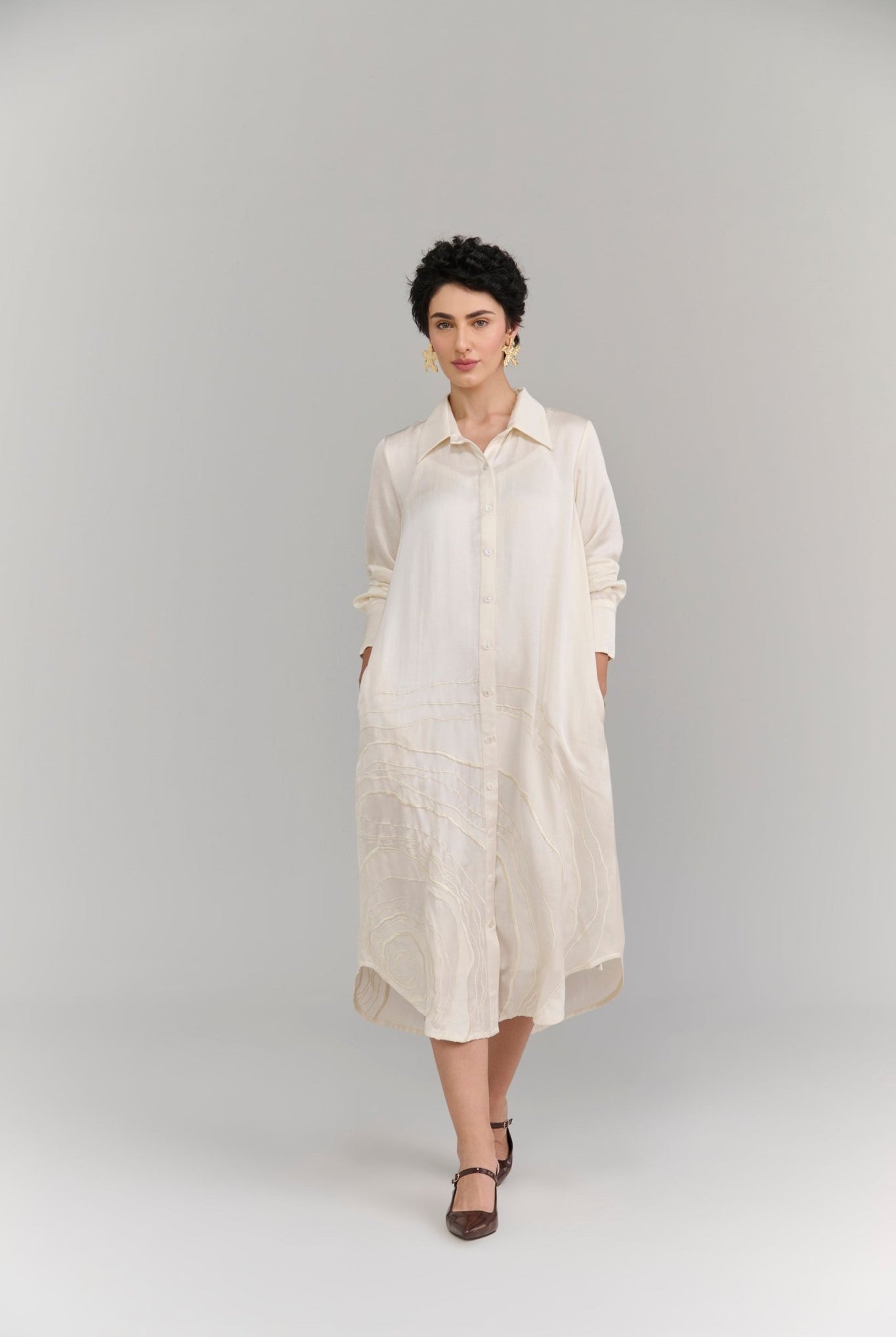 Charvi Shirt Dress - CiceroniDressesJayn India