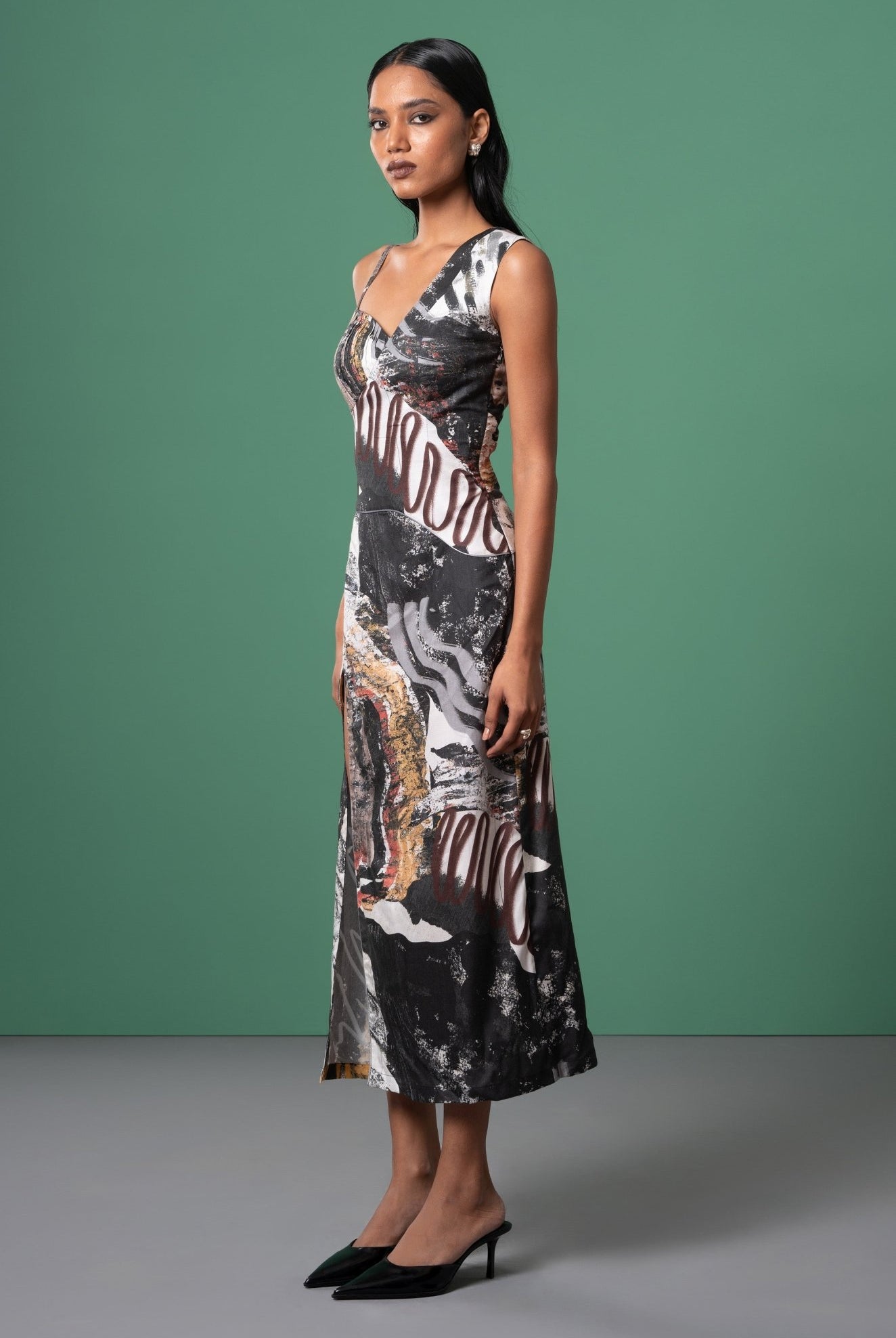 Chasm Midi Dress - CiceroniDressesAdvait