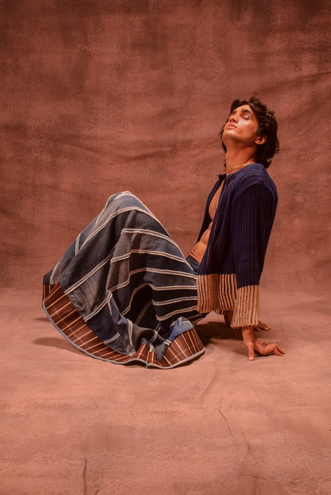 Chatai Panelled Skirt - CiceroniSkirtsAnam Husain