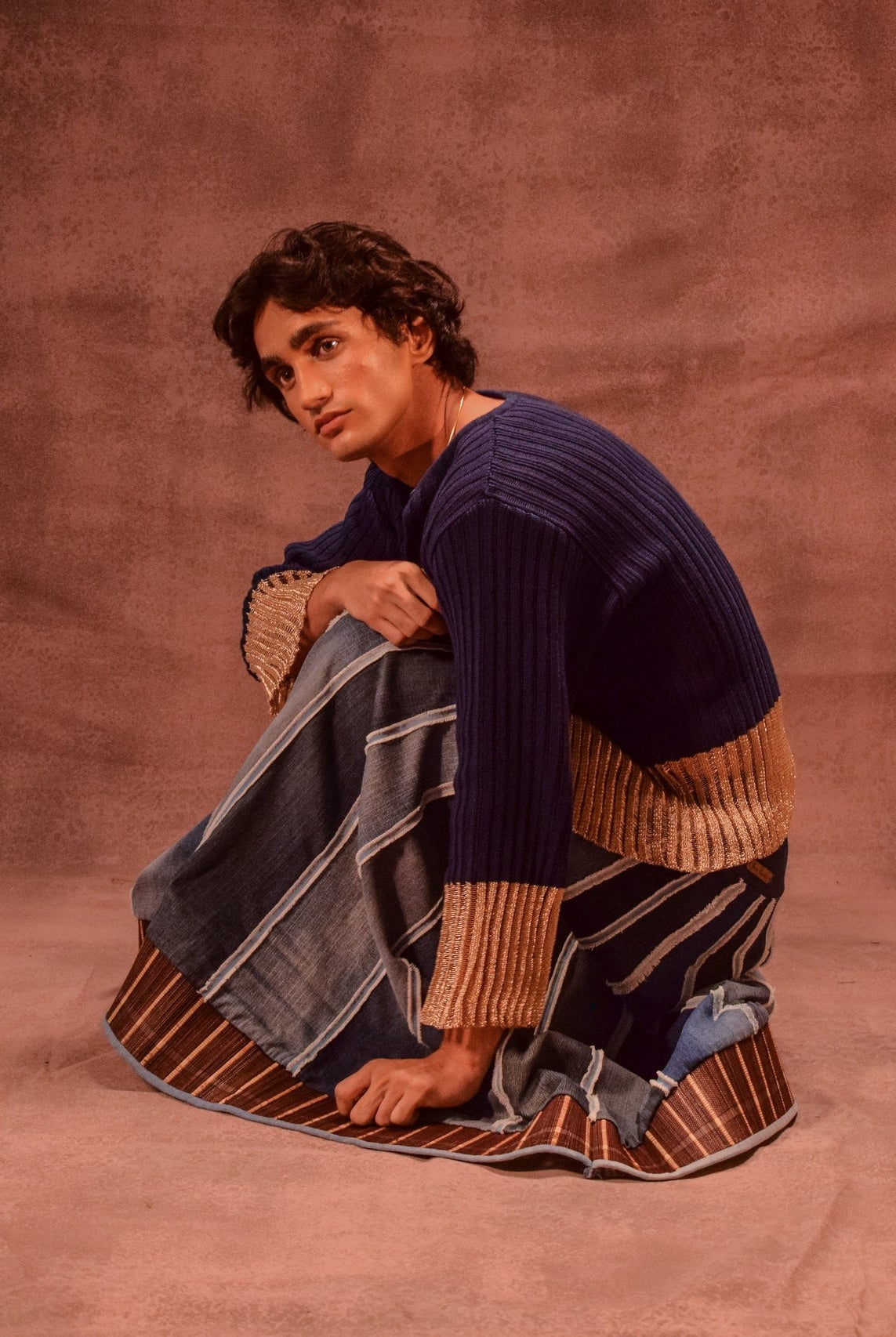 Chatai Panelled Skirt - CiceroniSkirtsAnam Husain