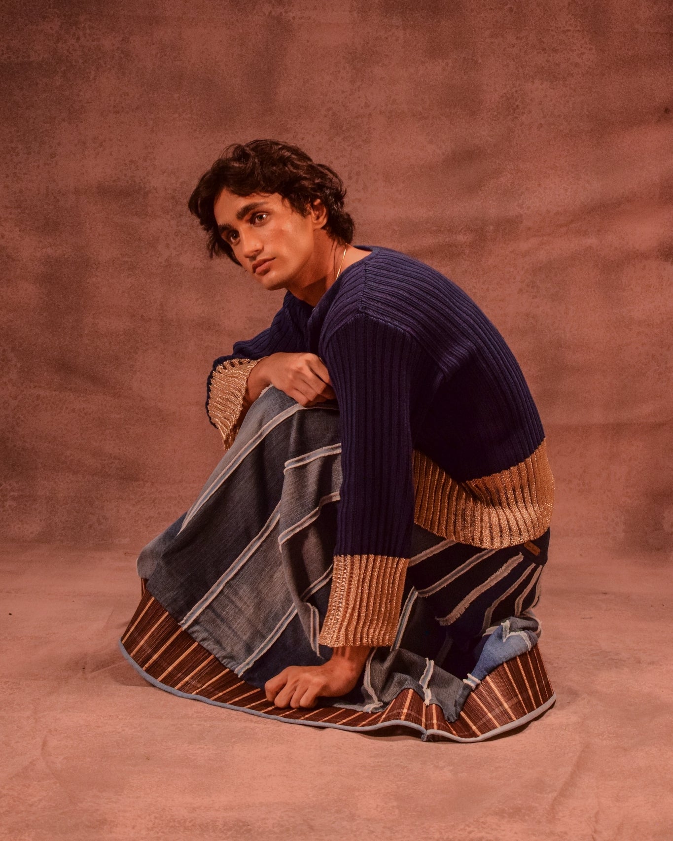 Chatai Panelled Skirt - CiceroniSkirtsAnam Husain