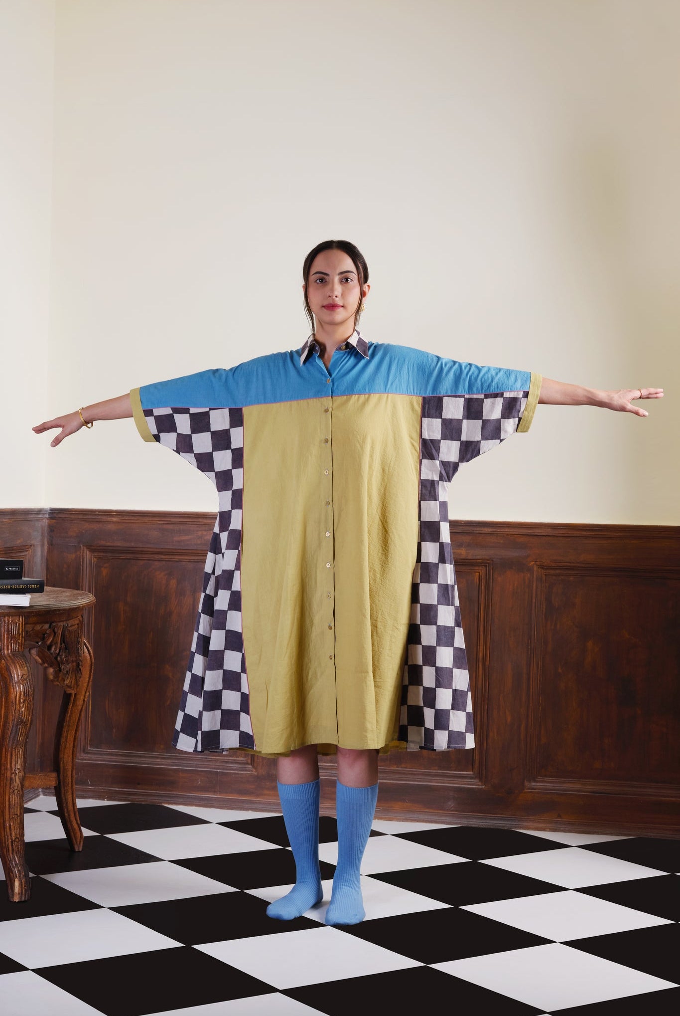 Checks in the Mail Dress - CiceroniDressesNambi - Kai