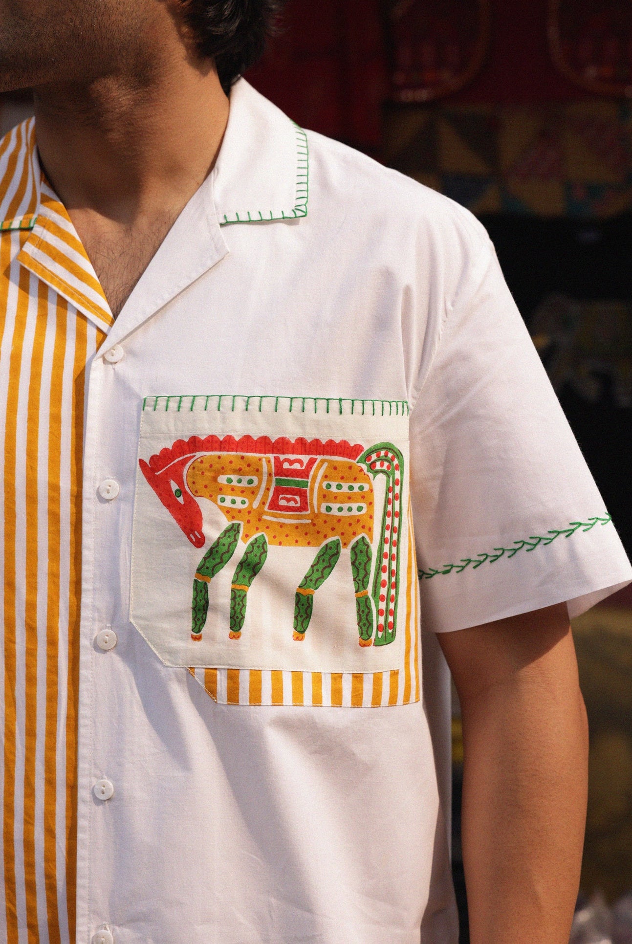 Chetak Shirt - Horse Pocket - CiceroniUnisex ShirtsThe Raw India