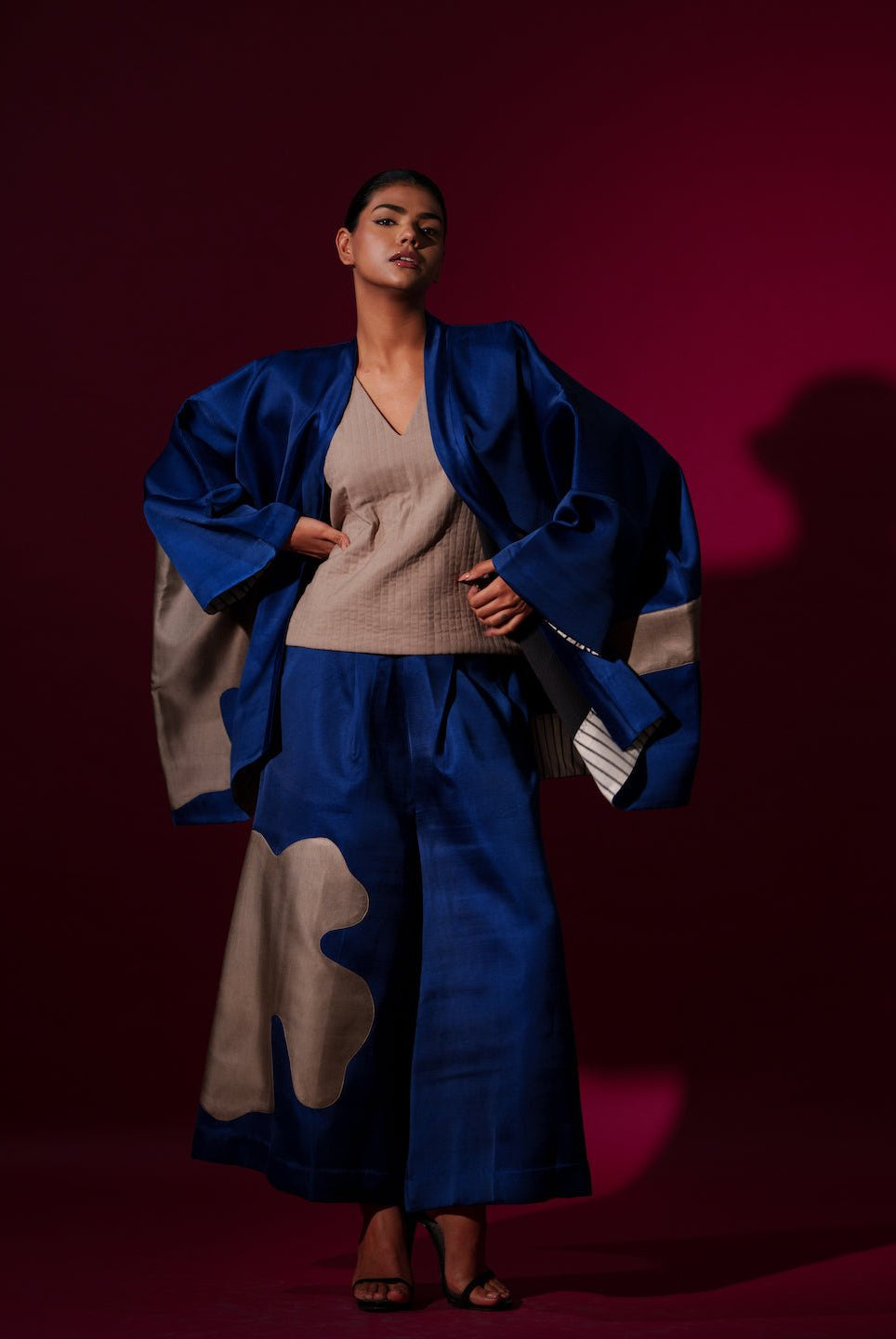 Chia Jacket in Blue - CiceroniJacketsStoique