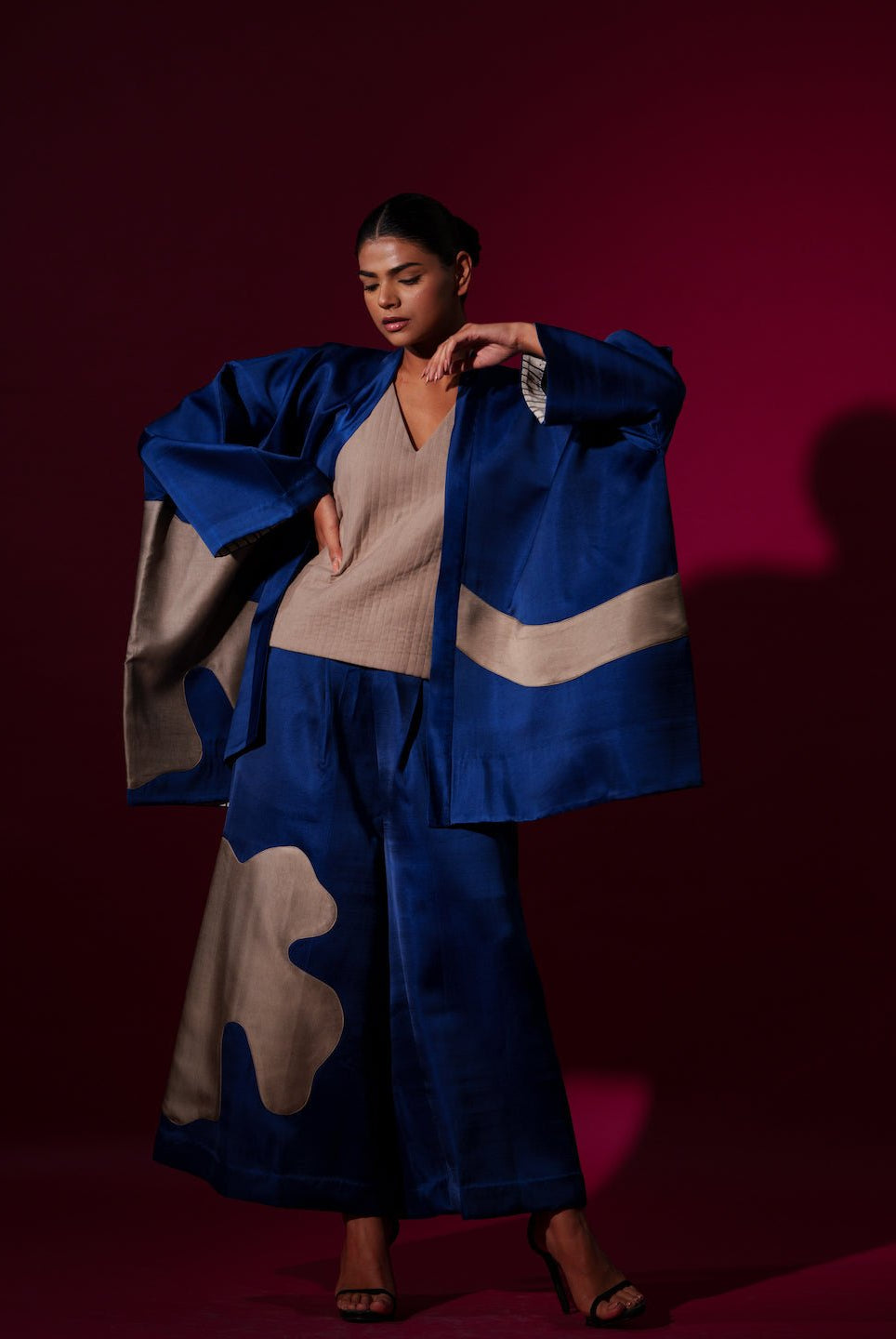 Chia Jacket in Blue - CiceroniJacketsStoique