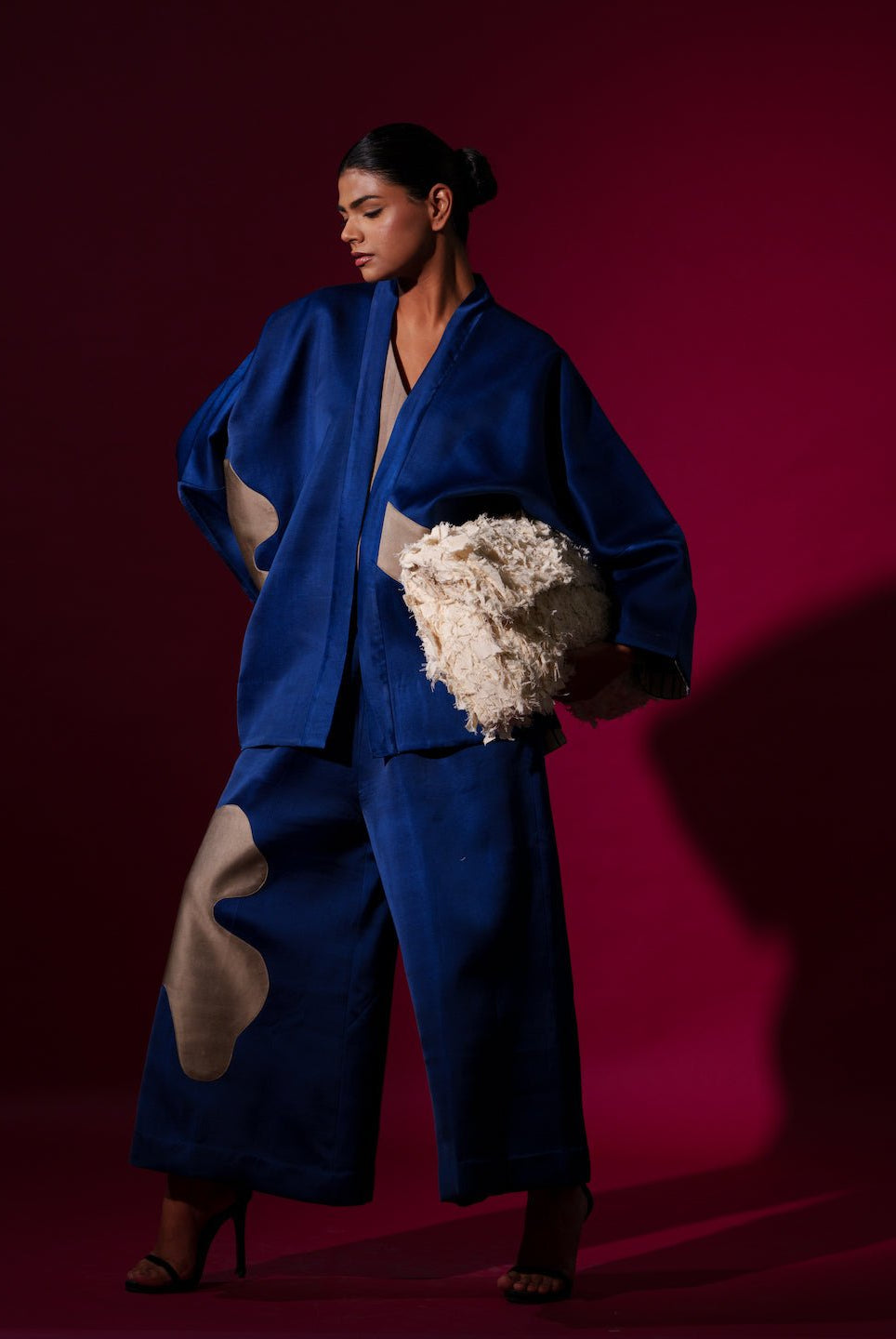 Chia Pants in Blue - CiceroniPantsStoique