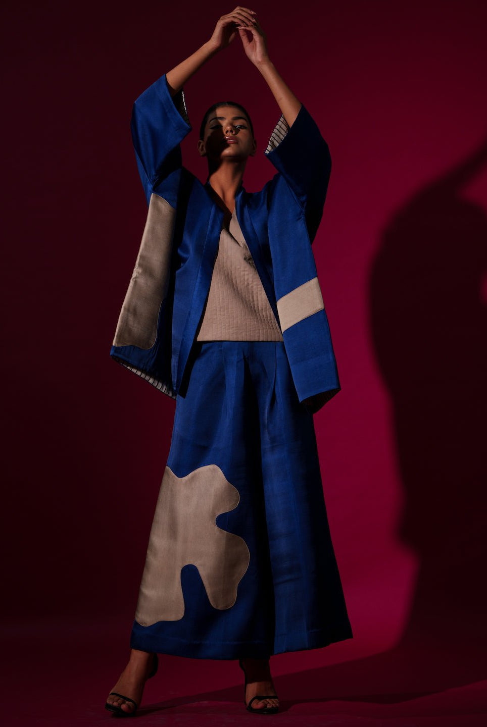 Chia Pants in Blue - CiceroniPantsStoique