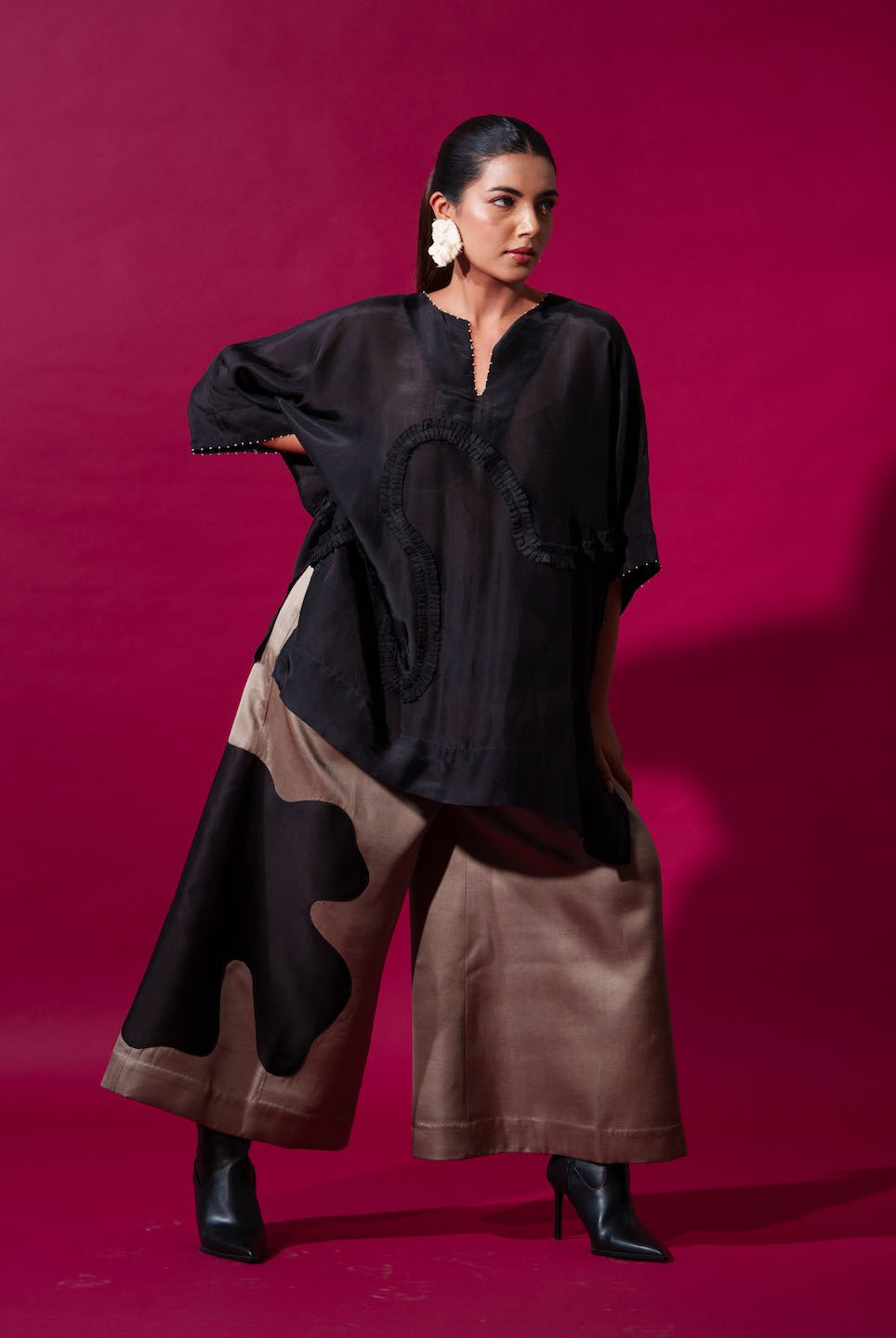 Chia Pants in Grey - CiceroniPantsStoique