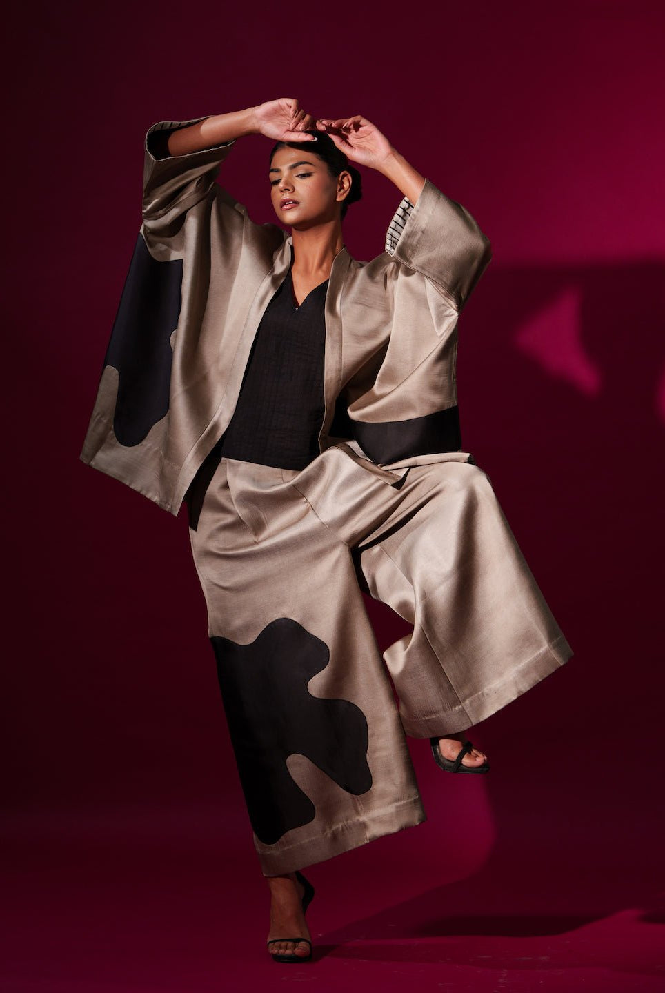 Chia Pants in Grey - CiceroniPantsStoique