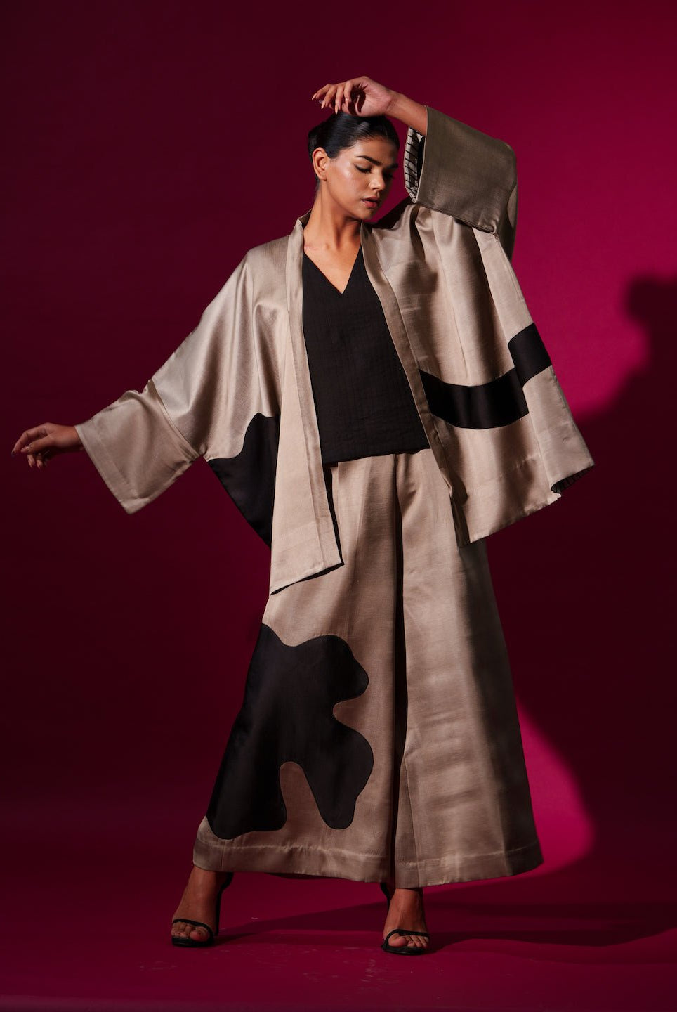 Chia Pants in Grey - CiceroniPantsStoique