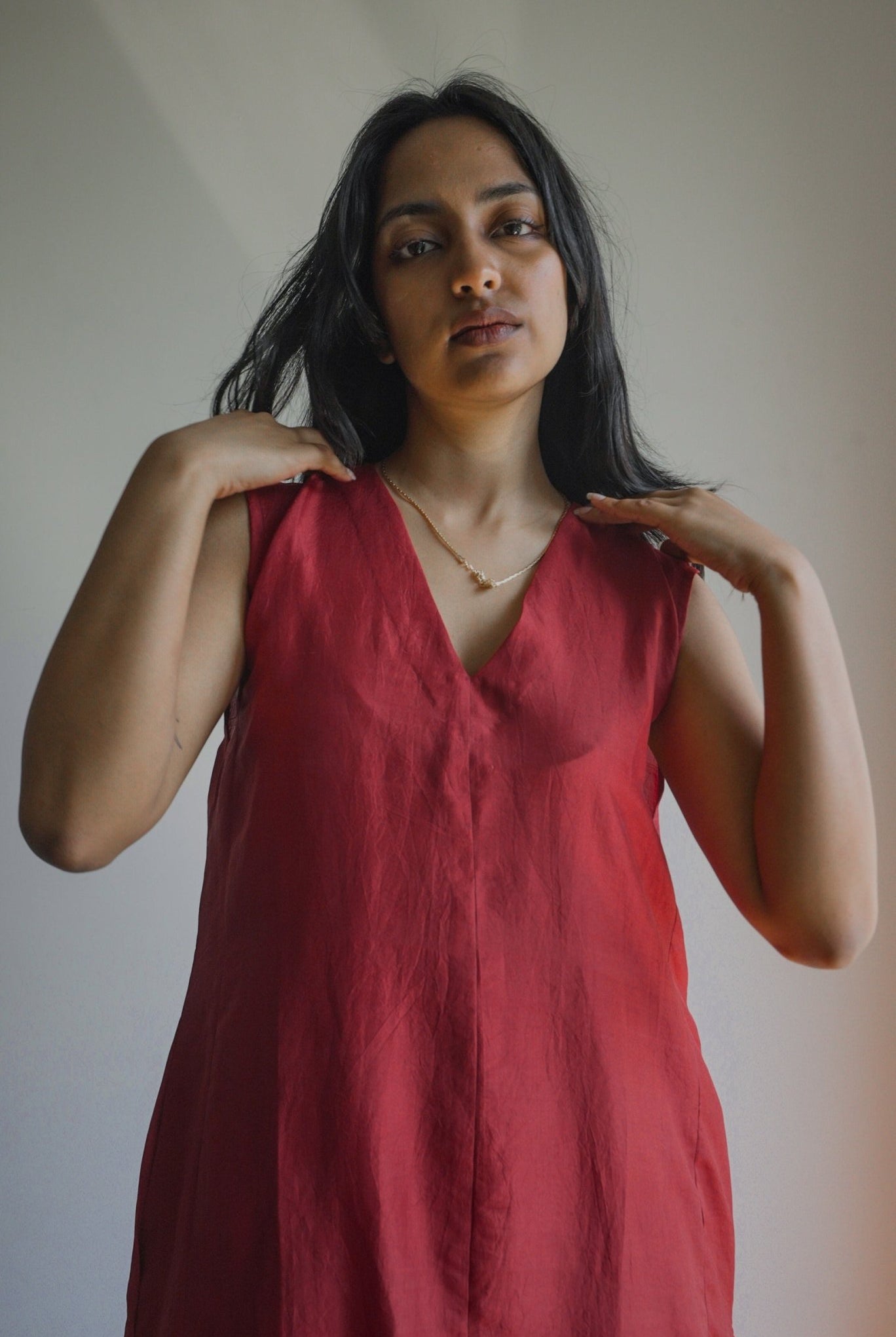 Chilli Red Dress - CiceroniDresseswith N.