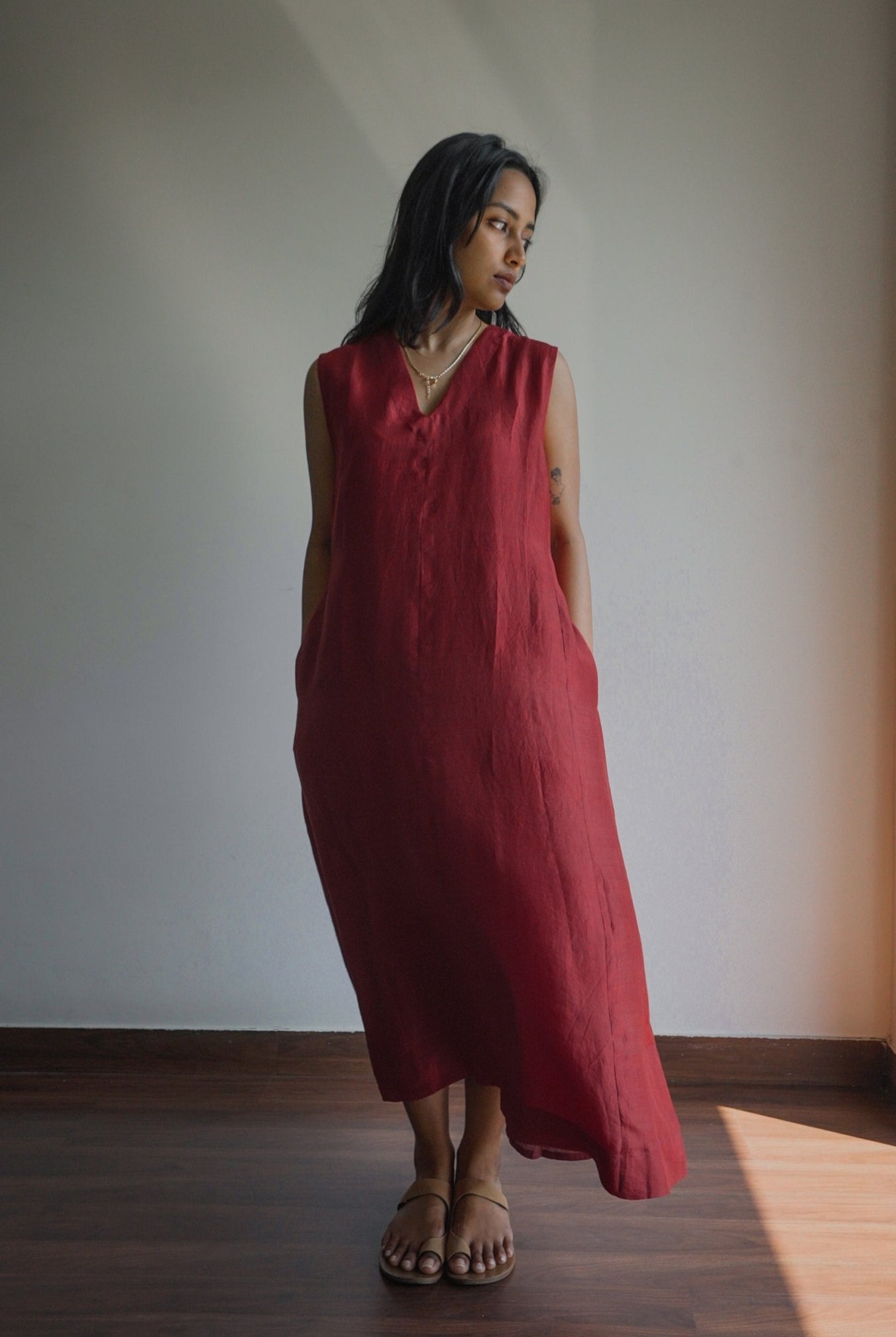 Chilli Red Dress - CiceroniDresseswith N.