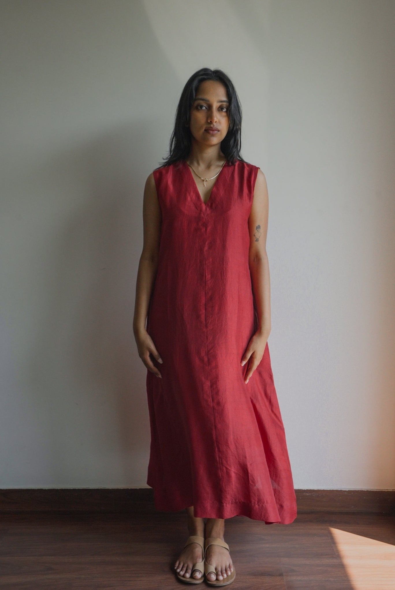 Chilli Red Dress - CiceroniDresseswith N.