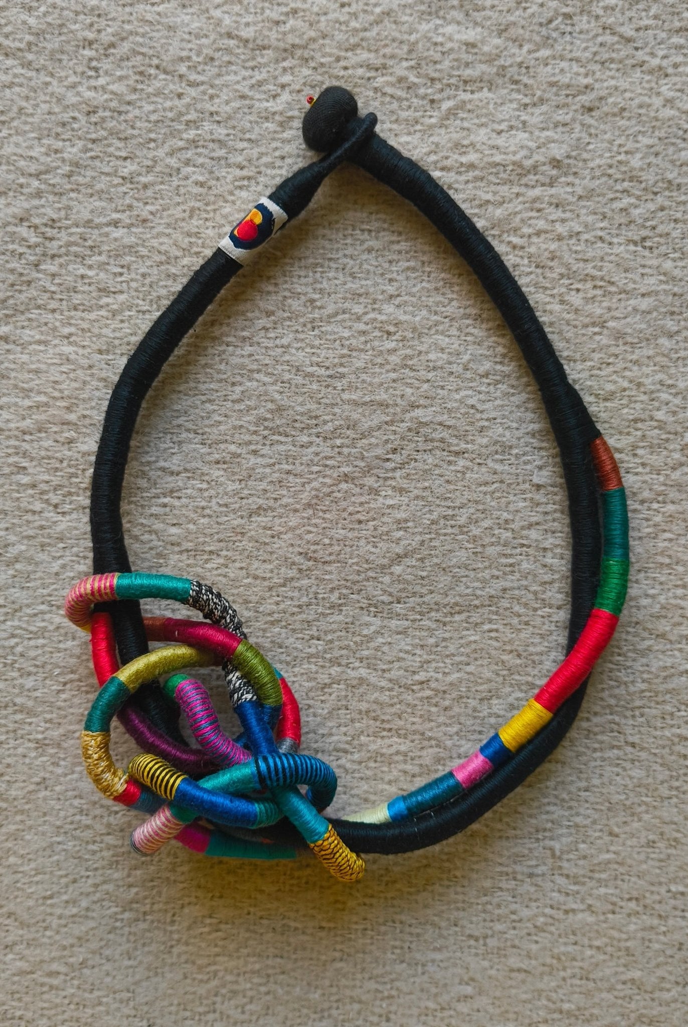 Chromatic Knot Necklace - CiceroniNeckpieceBandish