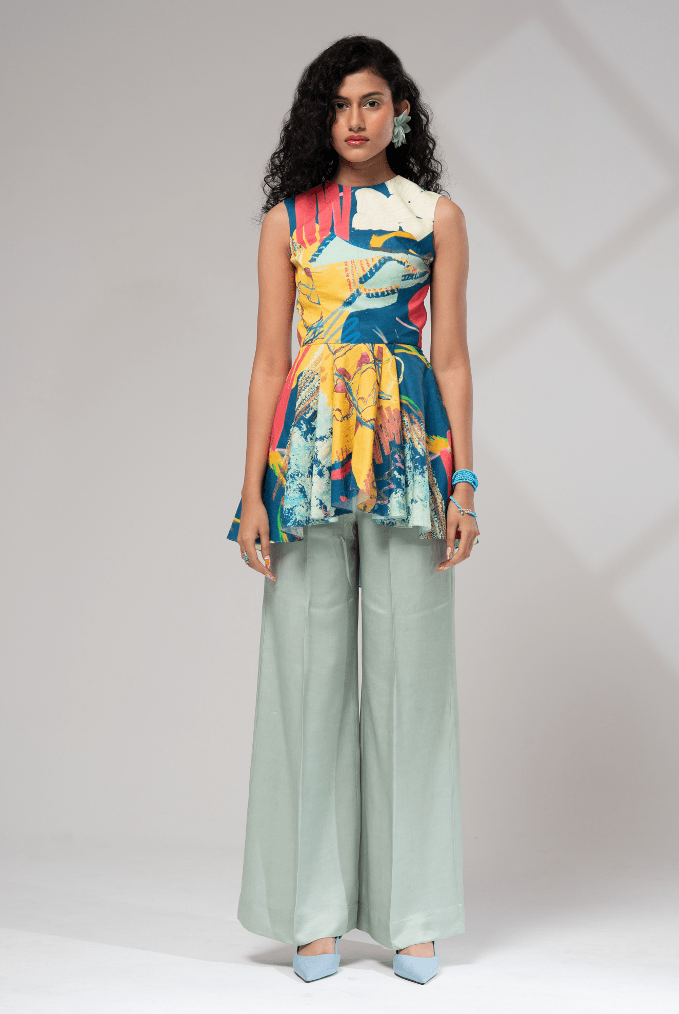 Ciel Peplum Top - CiceroniTopsAdvait