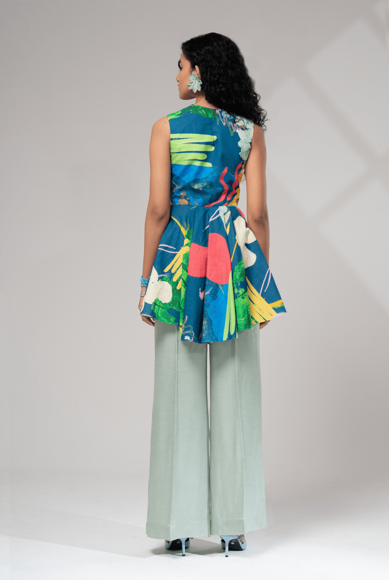 Ciel Peplum Top - CiceroniTopsAdvait