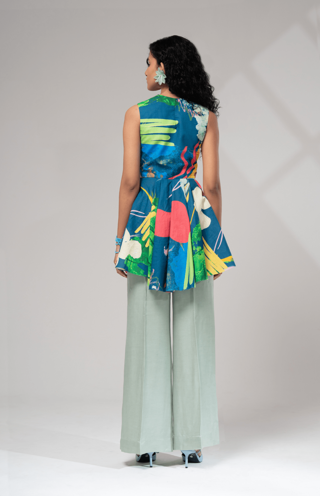 Ciel Peplum Top - CiceroniTopsAdvait