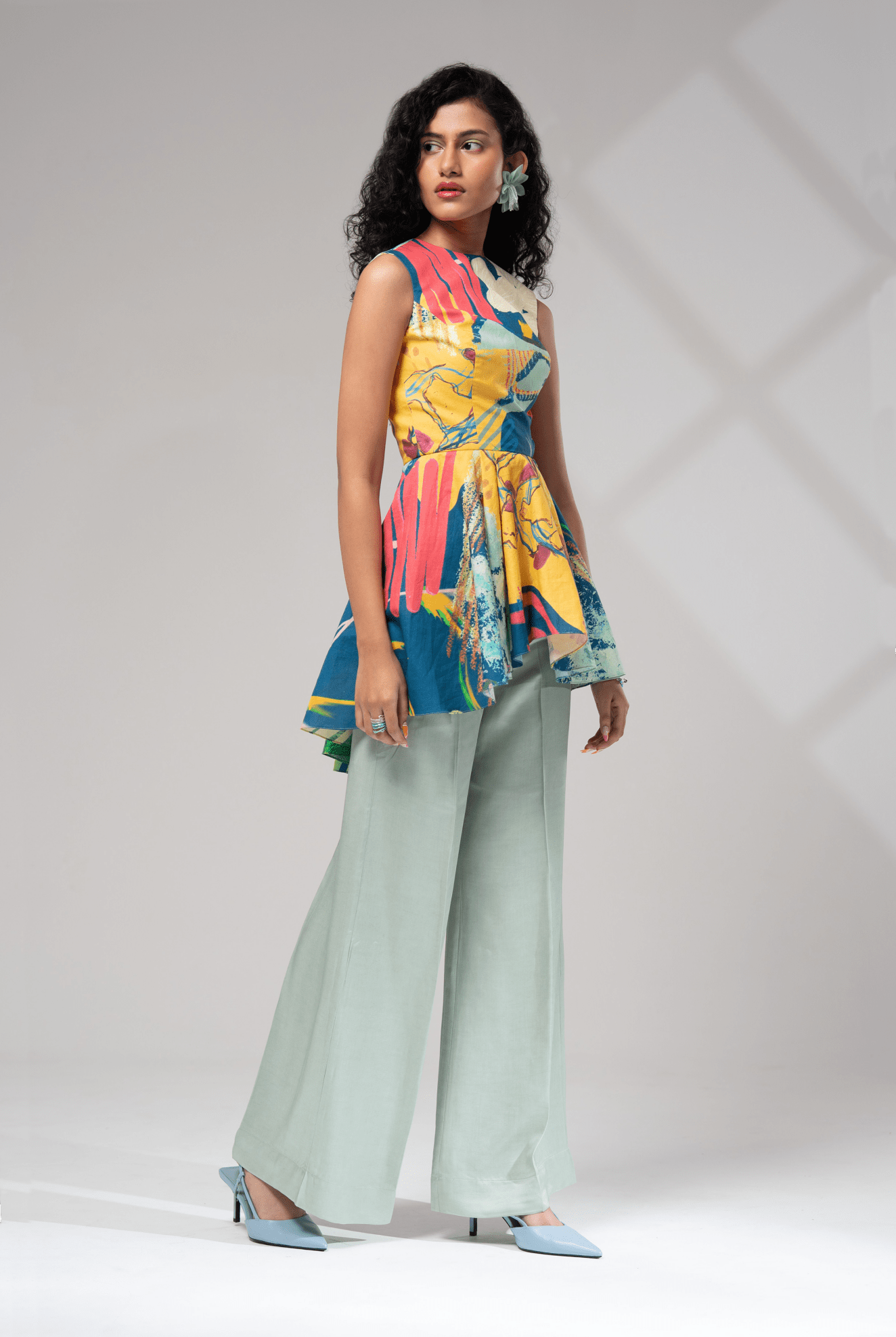 Ciel Peplum Top - CiceroniTopsAdvait