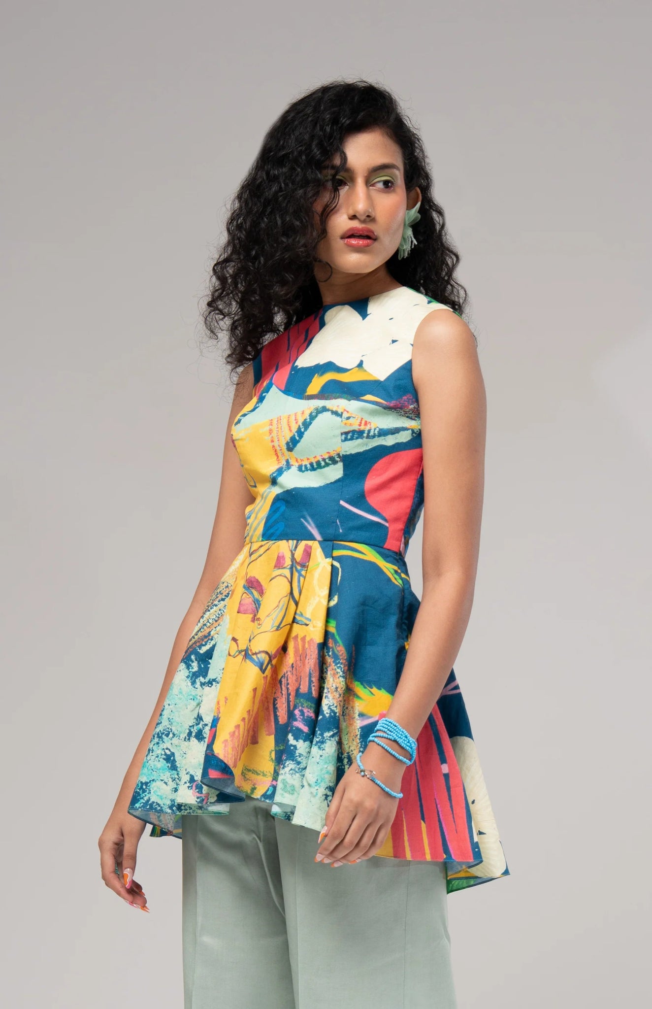 Ciel Peplum Top - CiceroniTopsAdvait