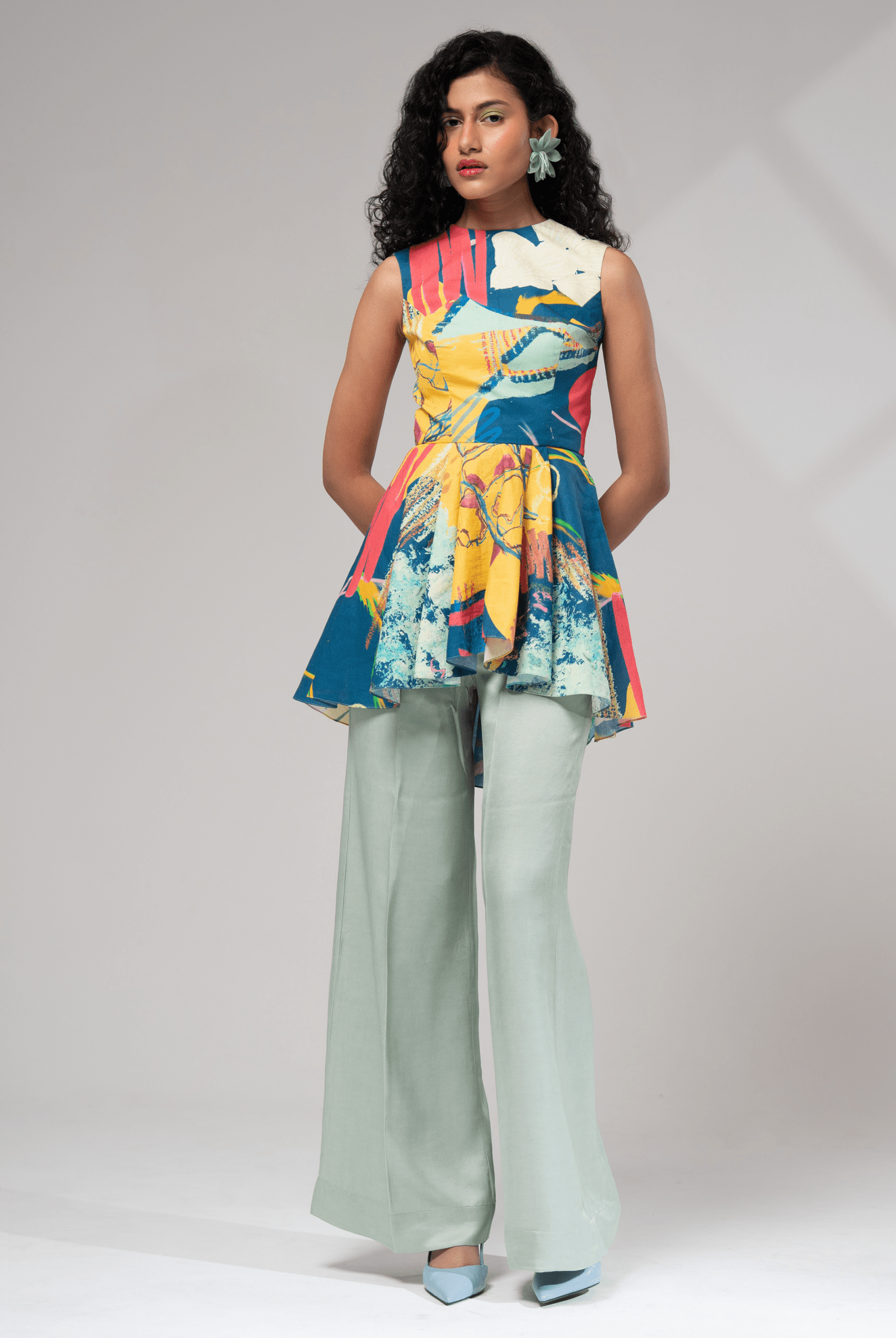 Ciel Peplum Top - CiceroniTopsAdvait