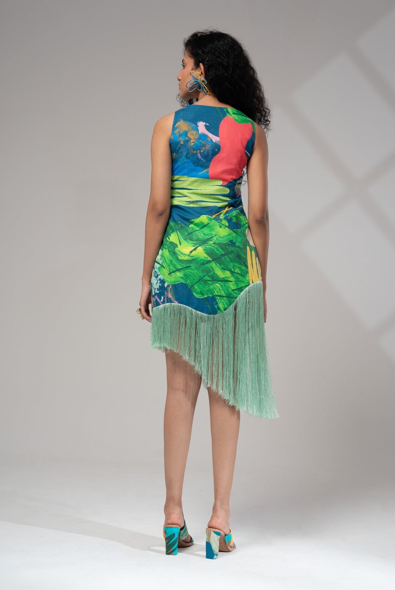 Ciel Pleated Dress - CiceroniDressesAdvait