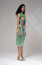 Ciel Pleated Dress - CiceroniDressesAdvait