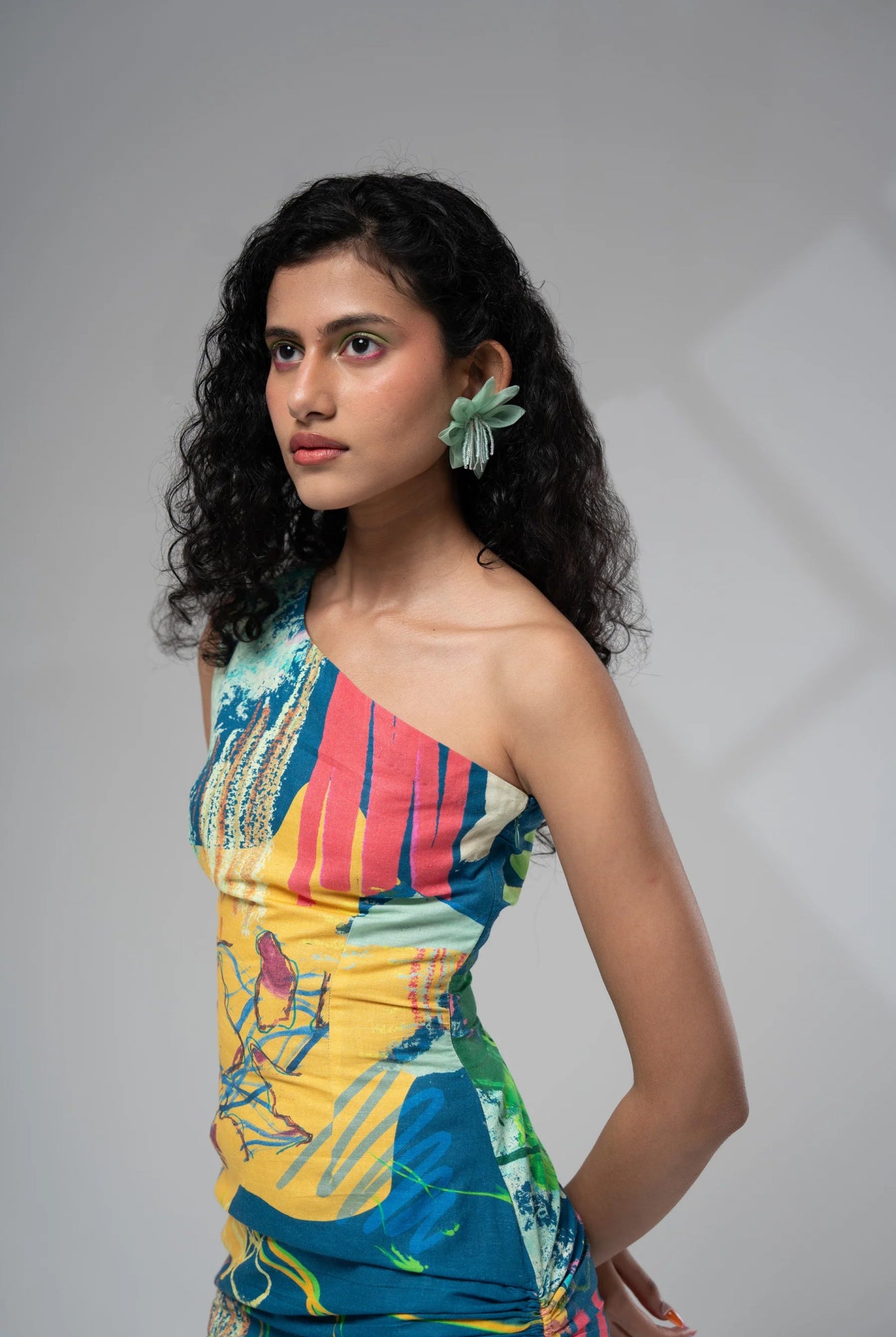 Ciel Ruched Dress - CiceroniDressesAdvait