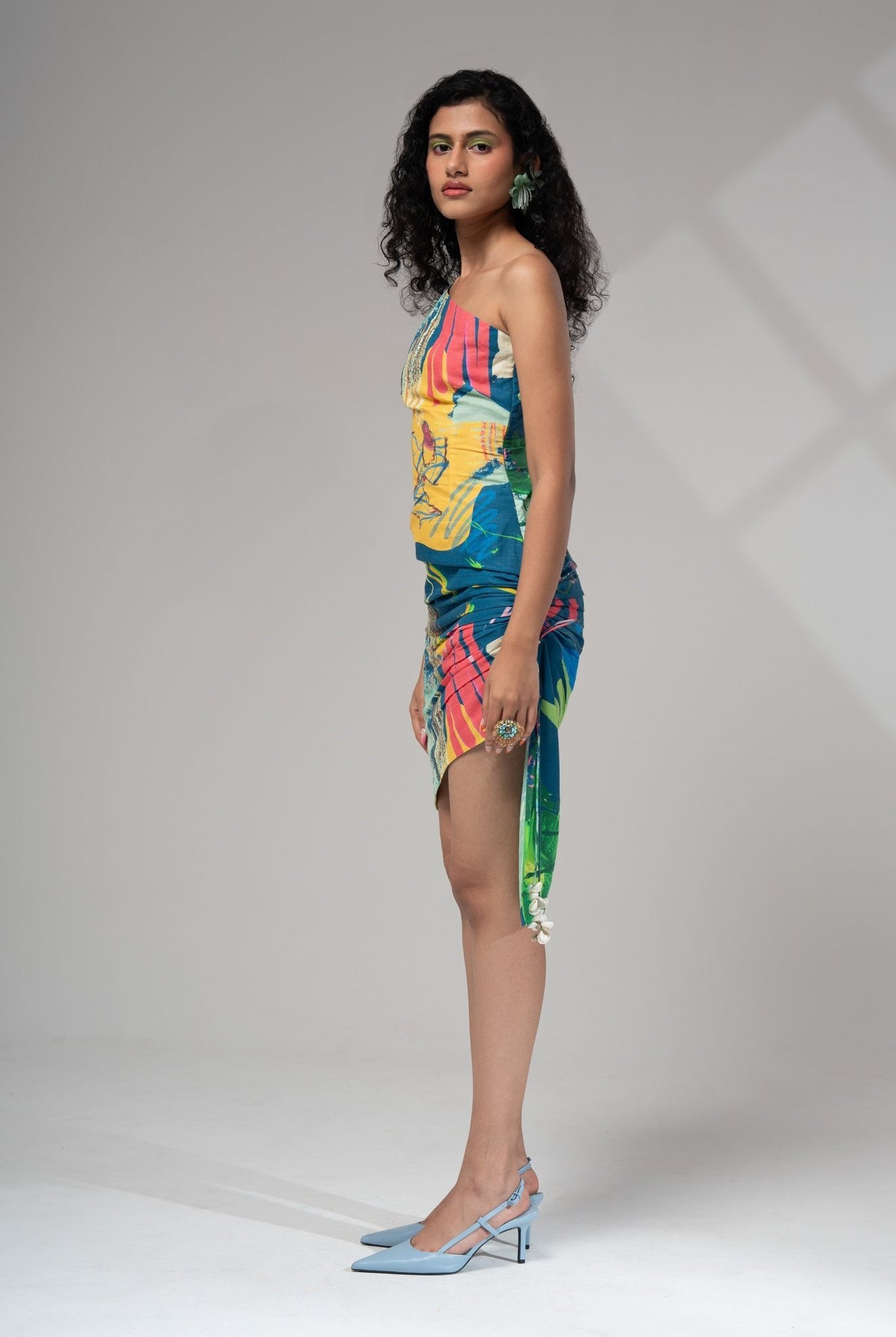 Ciel Ruched Dress - CiceroniDressesAdvait