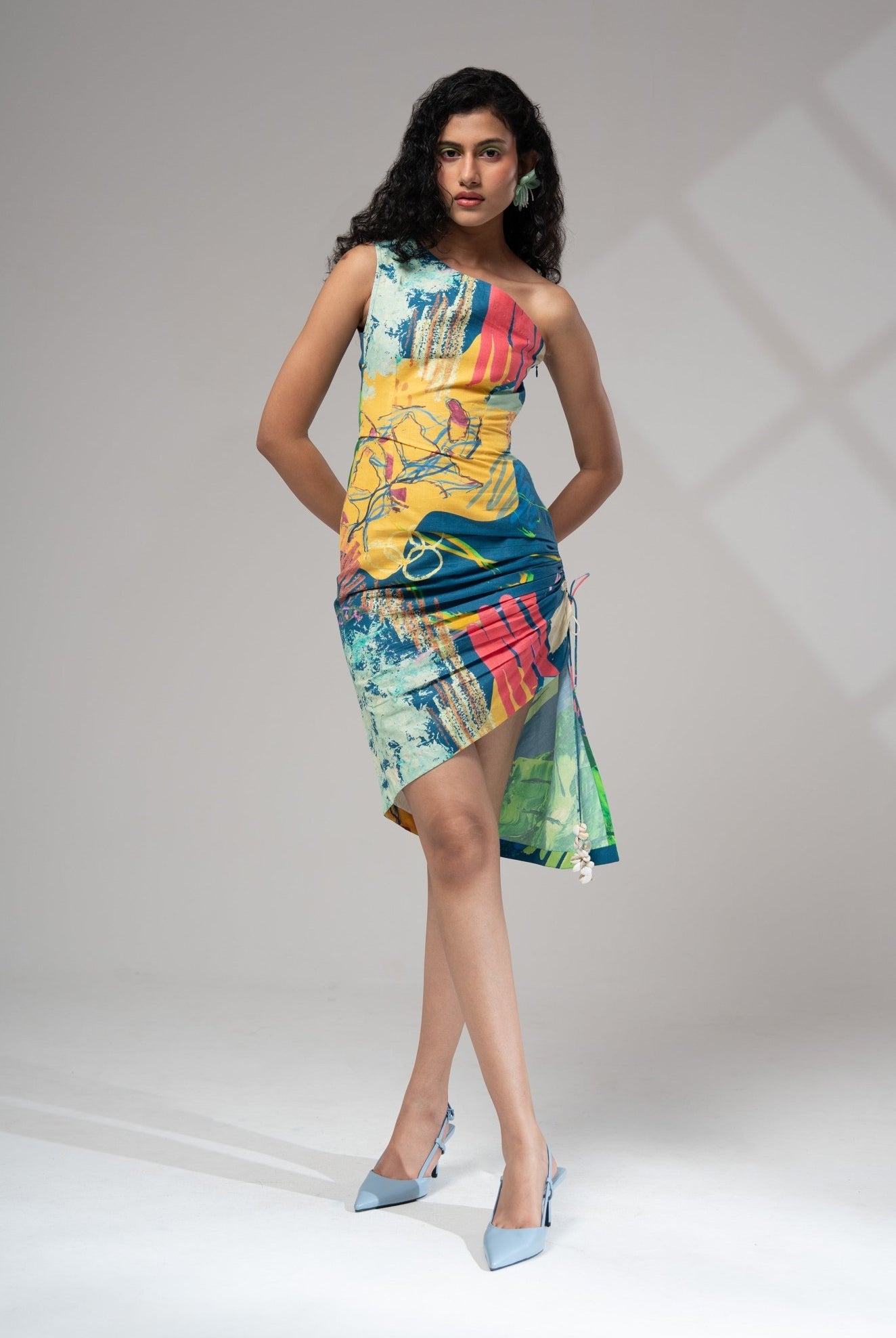 Ciel Ruched Dress - CiceroniDressesAdvait