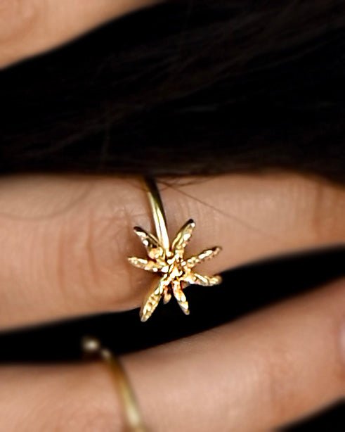 Cinnamon Star Ring - CiceroniRingsThe Loom Art