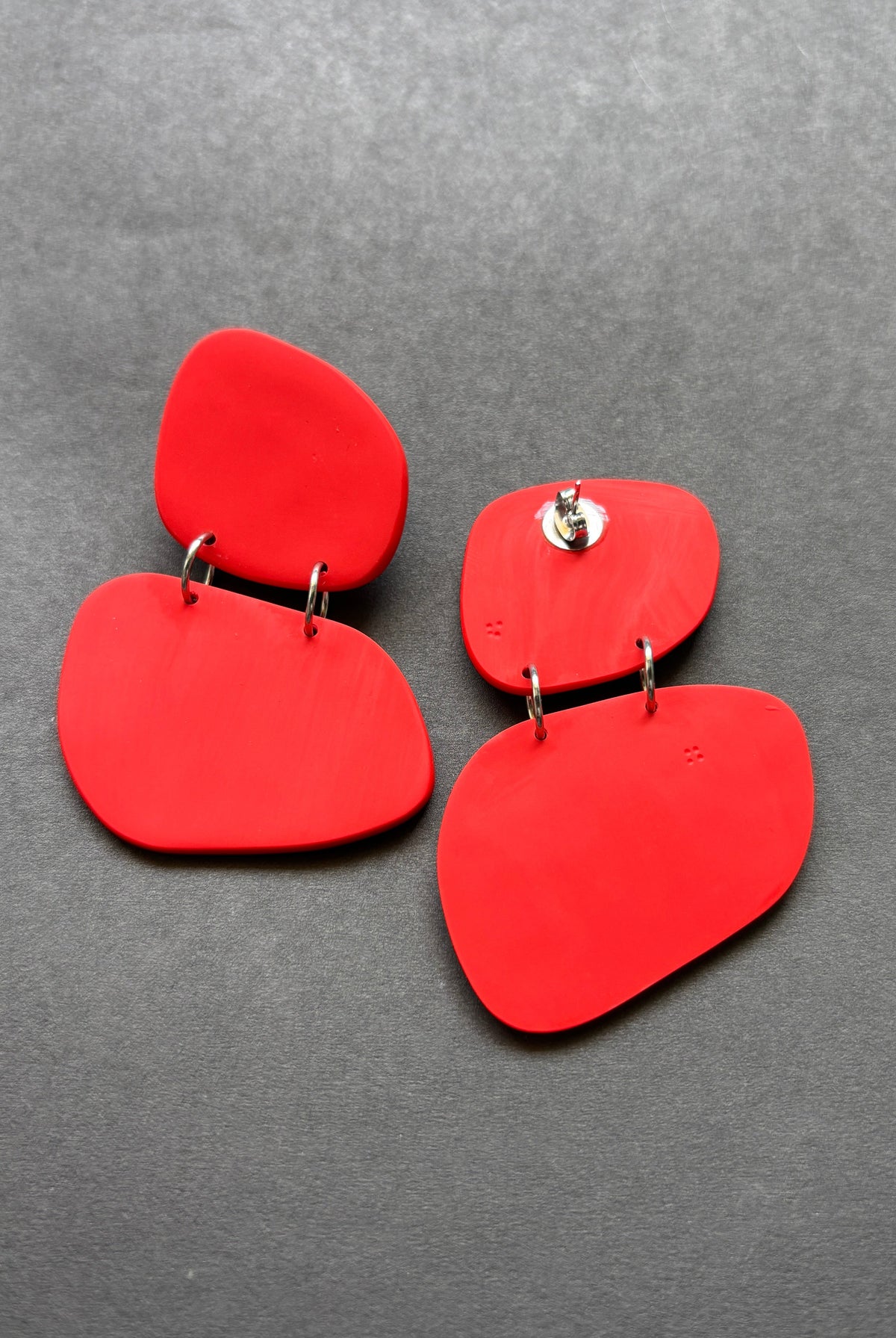 Classic Quads - Red - CiceroniEarringsColoured Ears