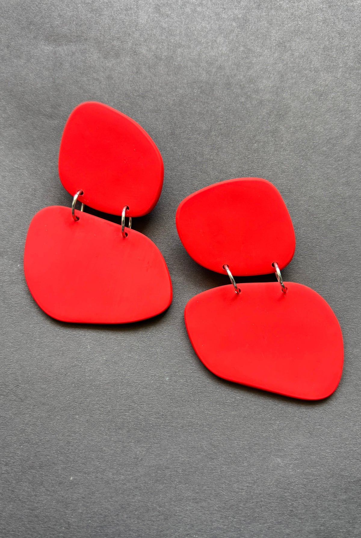 Classic Quads - Red - CiceroniEarringsColoured Ears